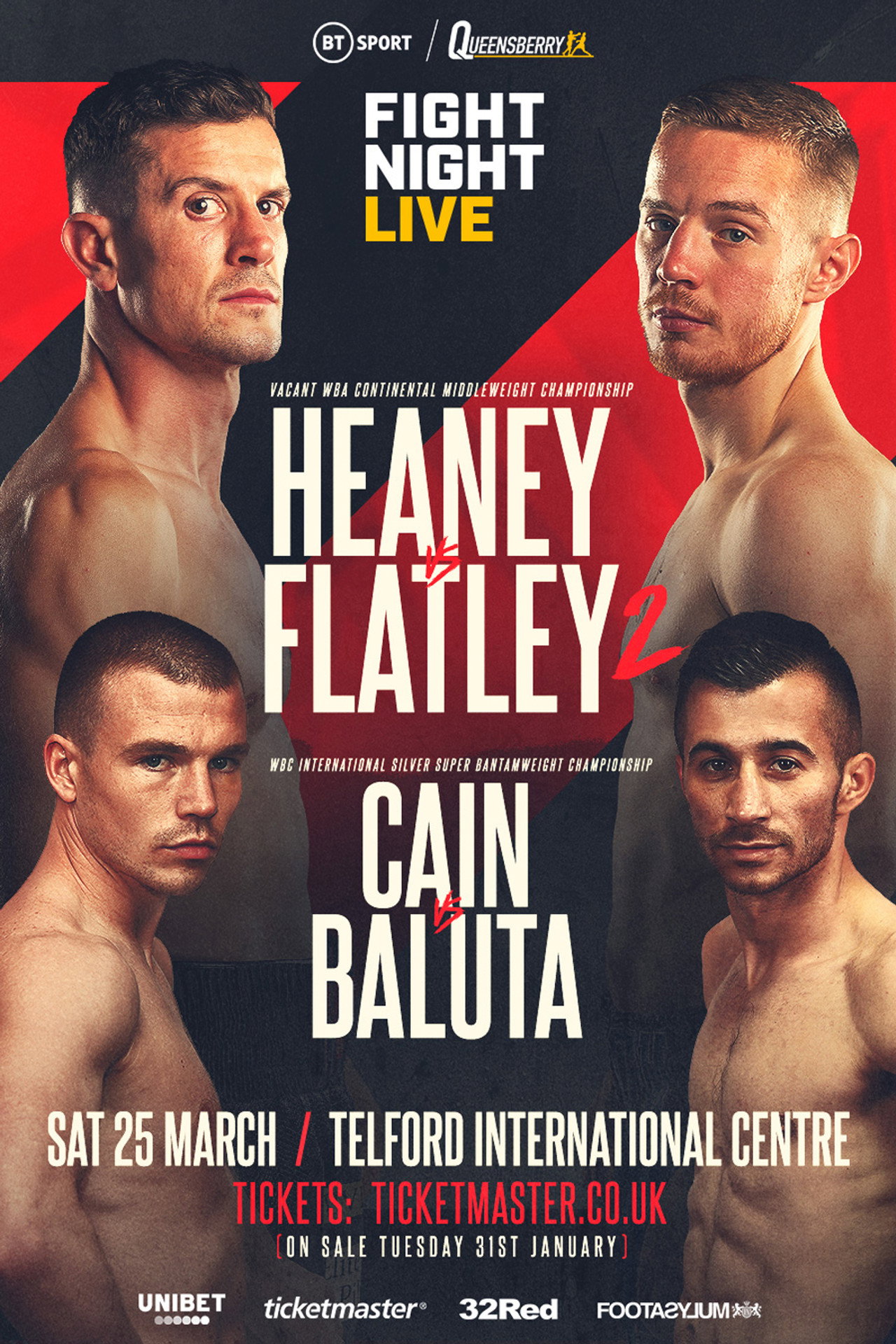 Nathan Heaney vs. Jack Flatley II filmaffisch