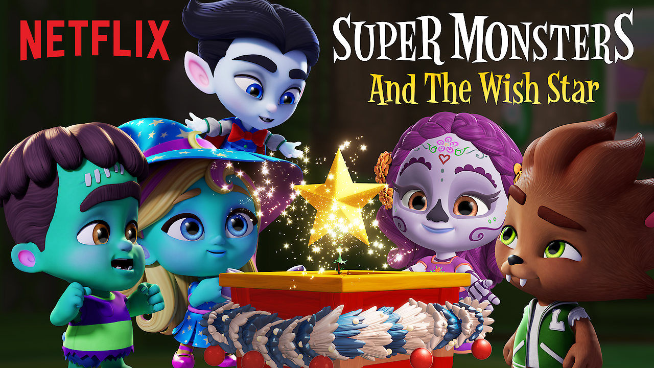 Super Monsters and the Wish Star Backdrop Image