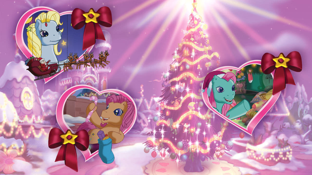 Scen från My Little Pony: God jul med Minty