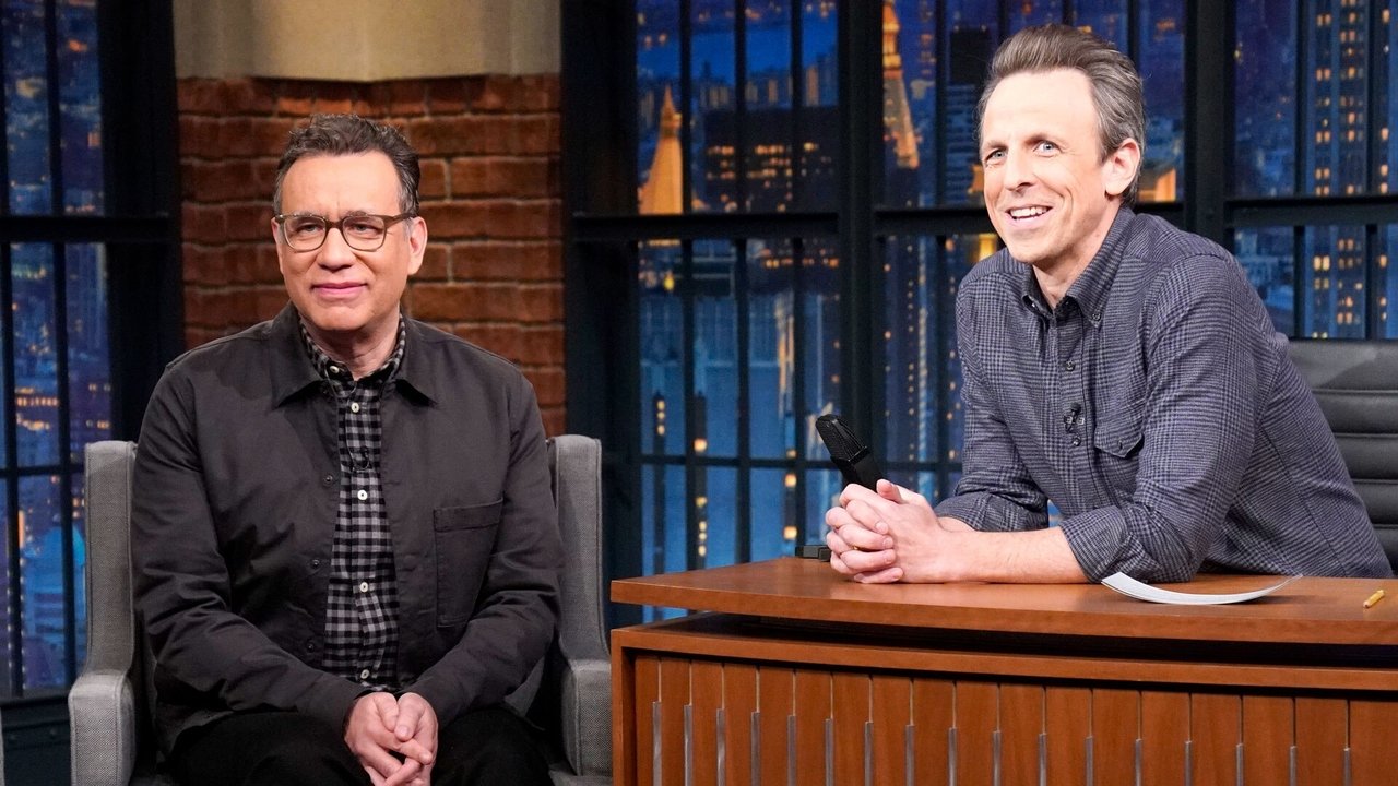 Late Night with Seth Meyers - Season 10 Episode 62 : Fred Armisen, Penn Badgley