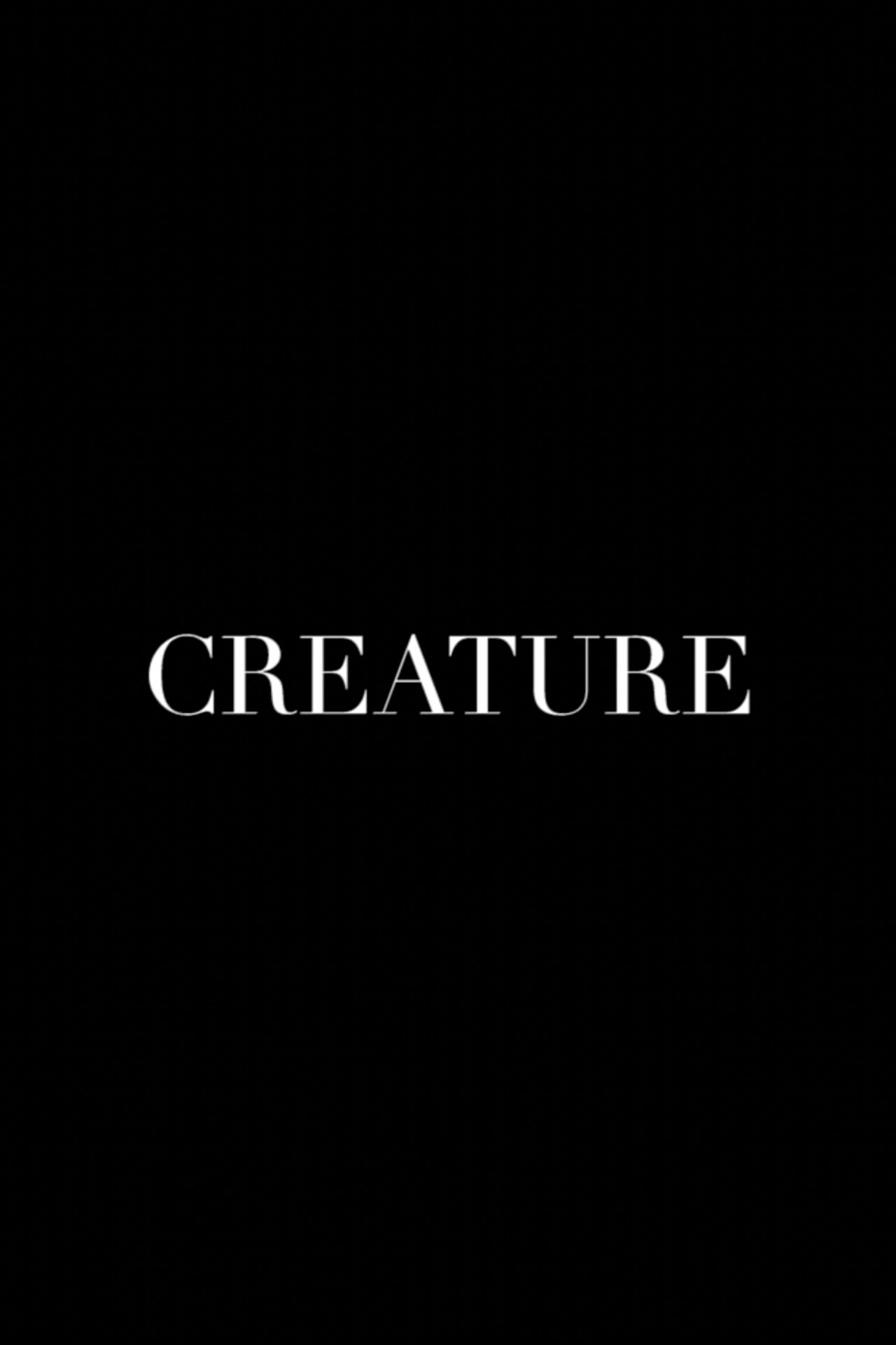 Creature (The Secret) filmaffisch