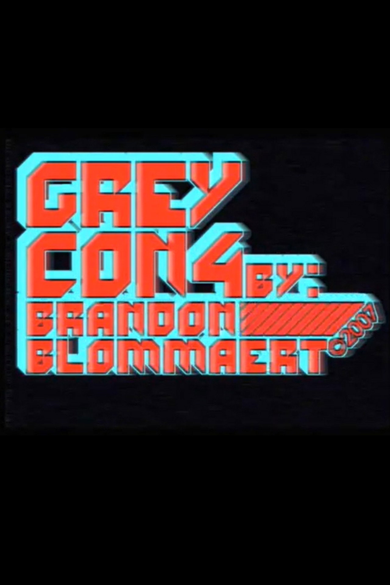 GREYCON4 filmaffisch