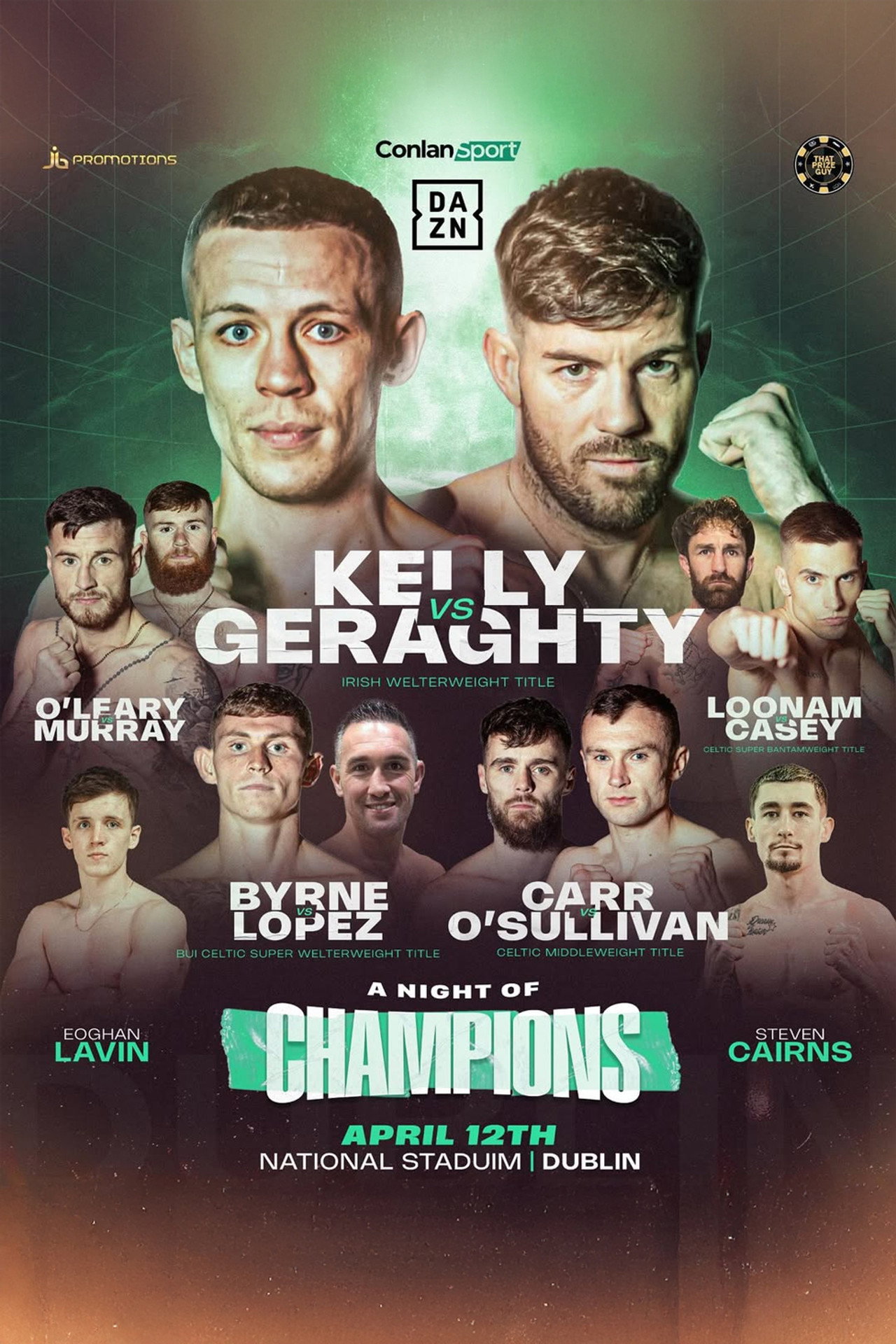 Senan Kelly vs. Declan Geraghty filmaffisch