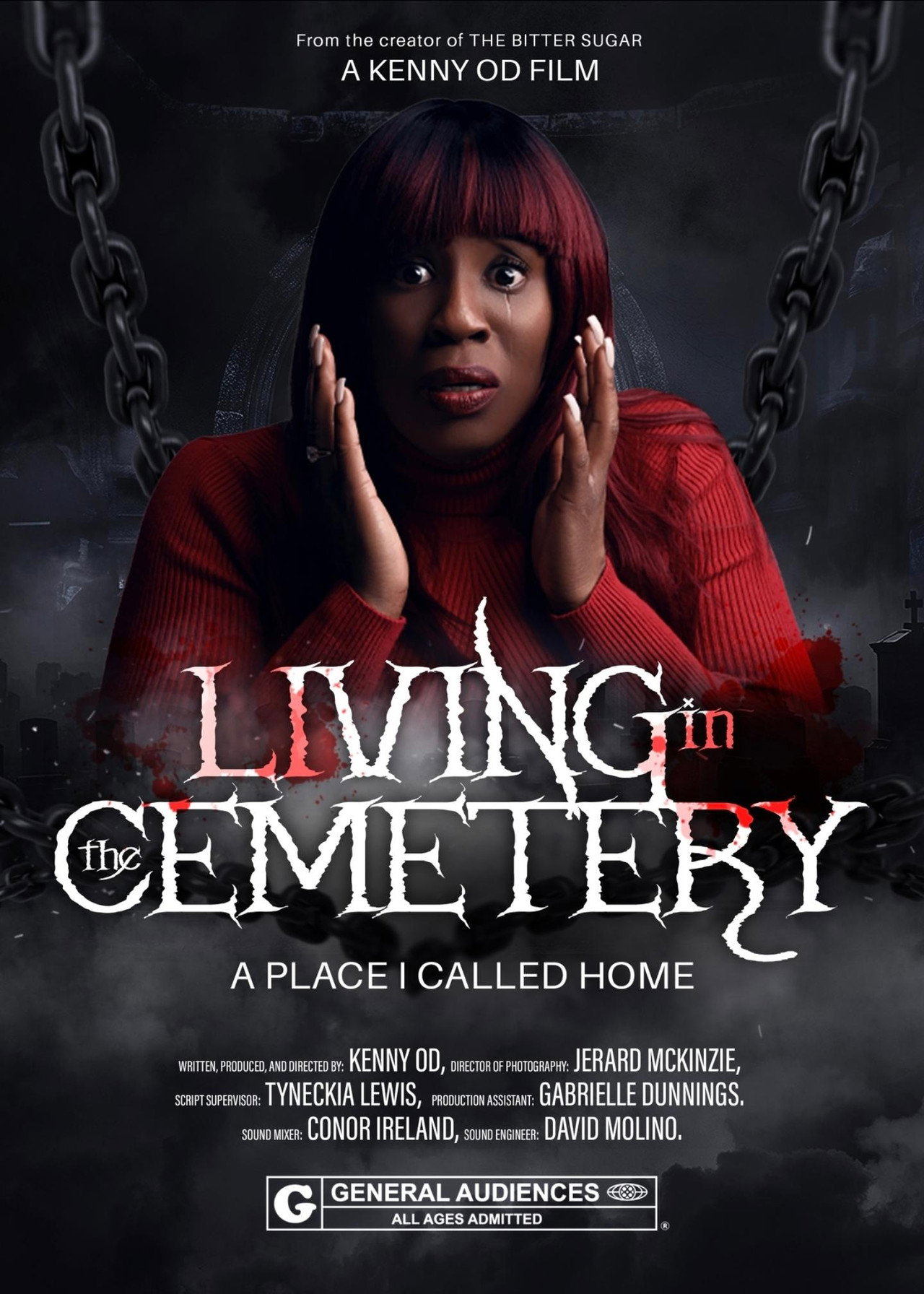 Living in the Cemetery Backdrop