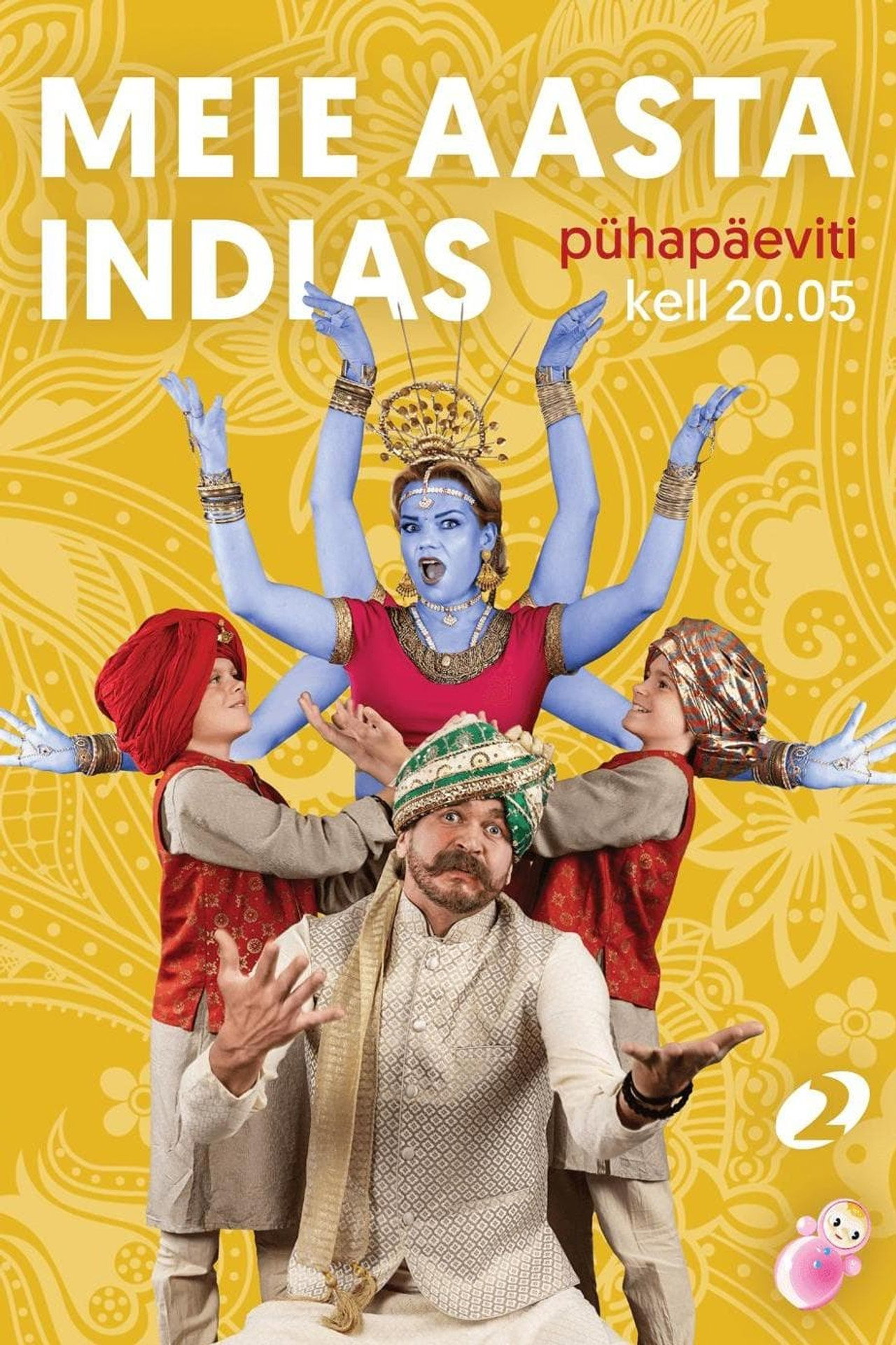 Meie aasta Indias. Valgustumine affisch