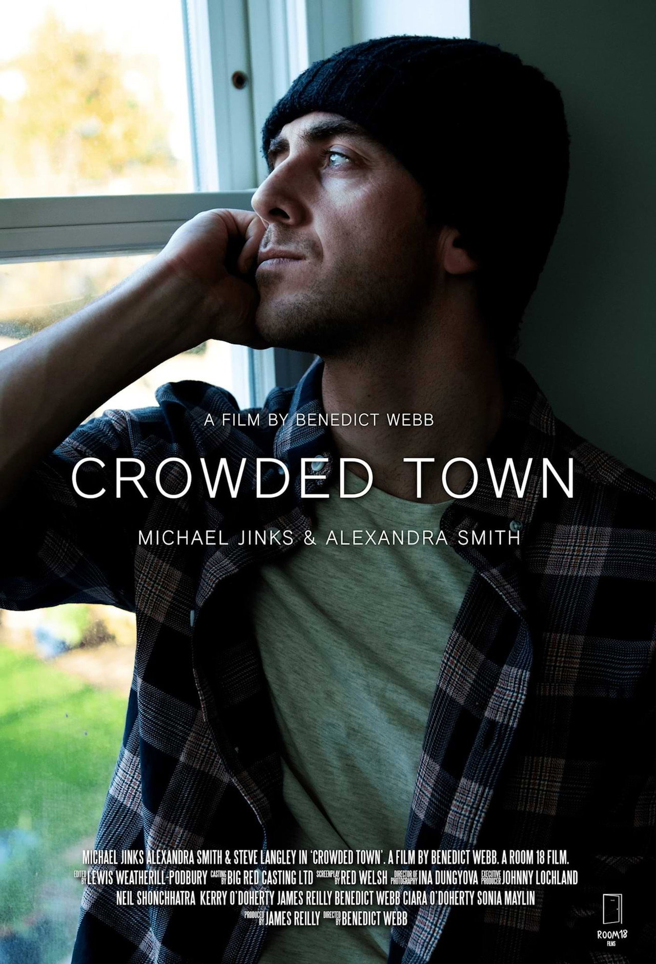 Crowded Town Backdrop
