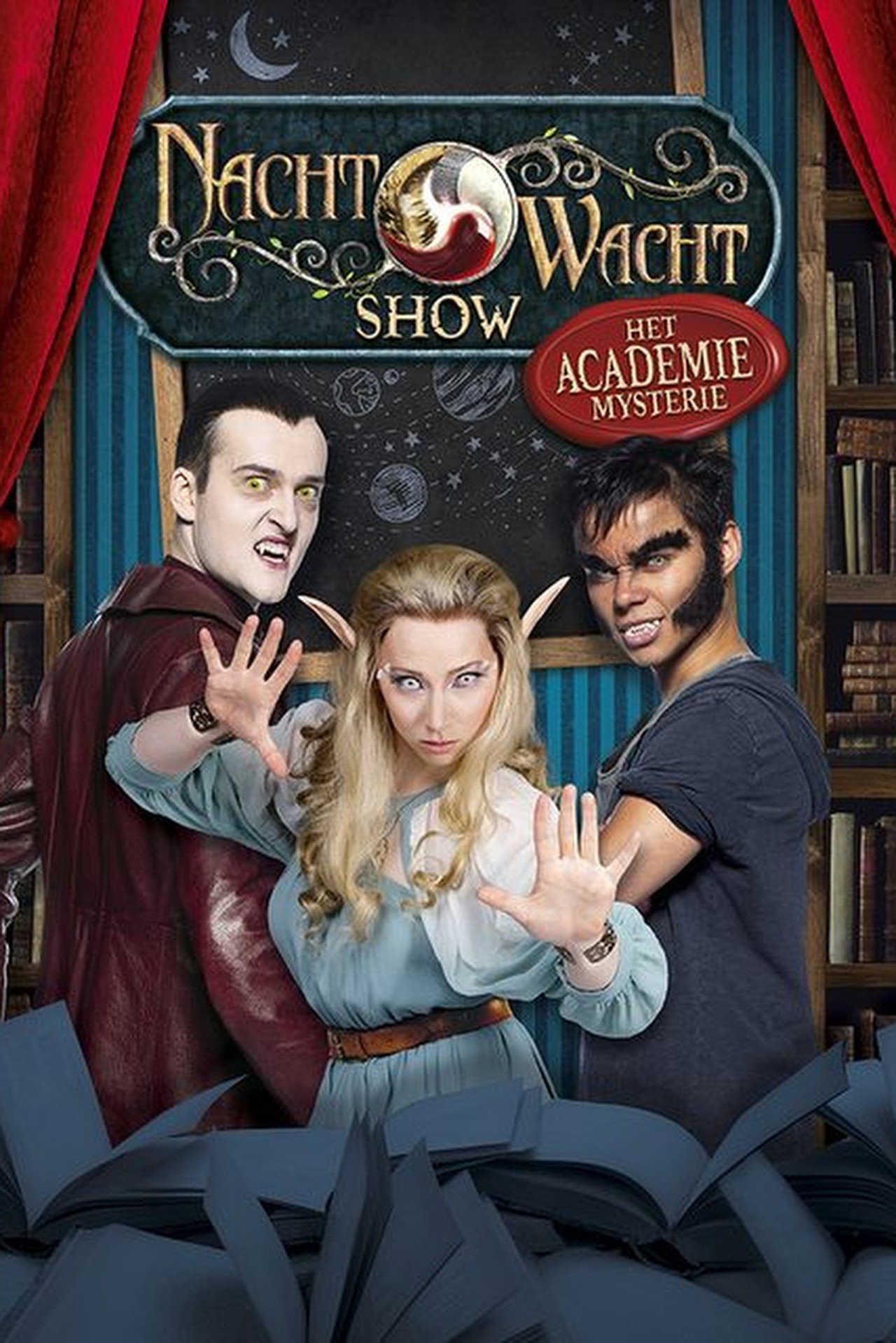 Nachtwacht Show: Het Academie Mysterie filmaffisch
