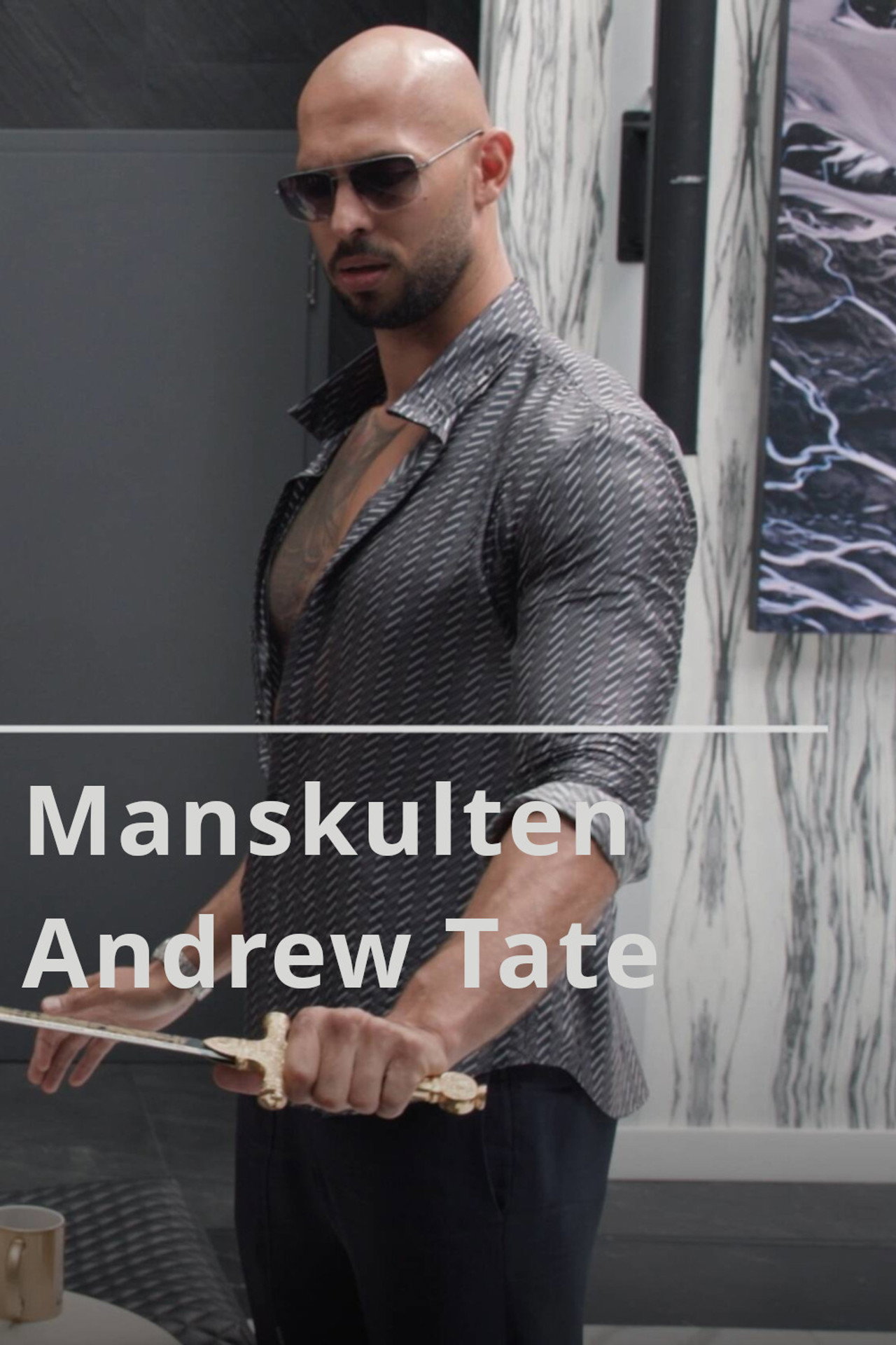 Manskulten Andrew Tate filmaffisch