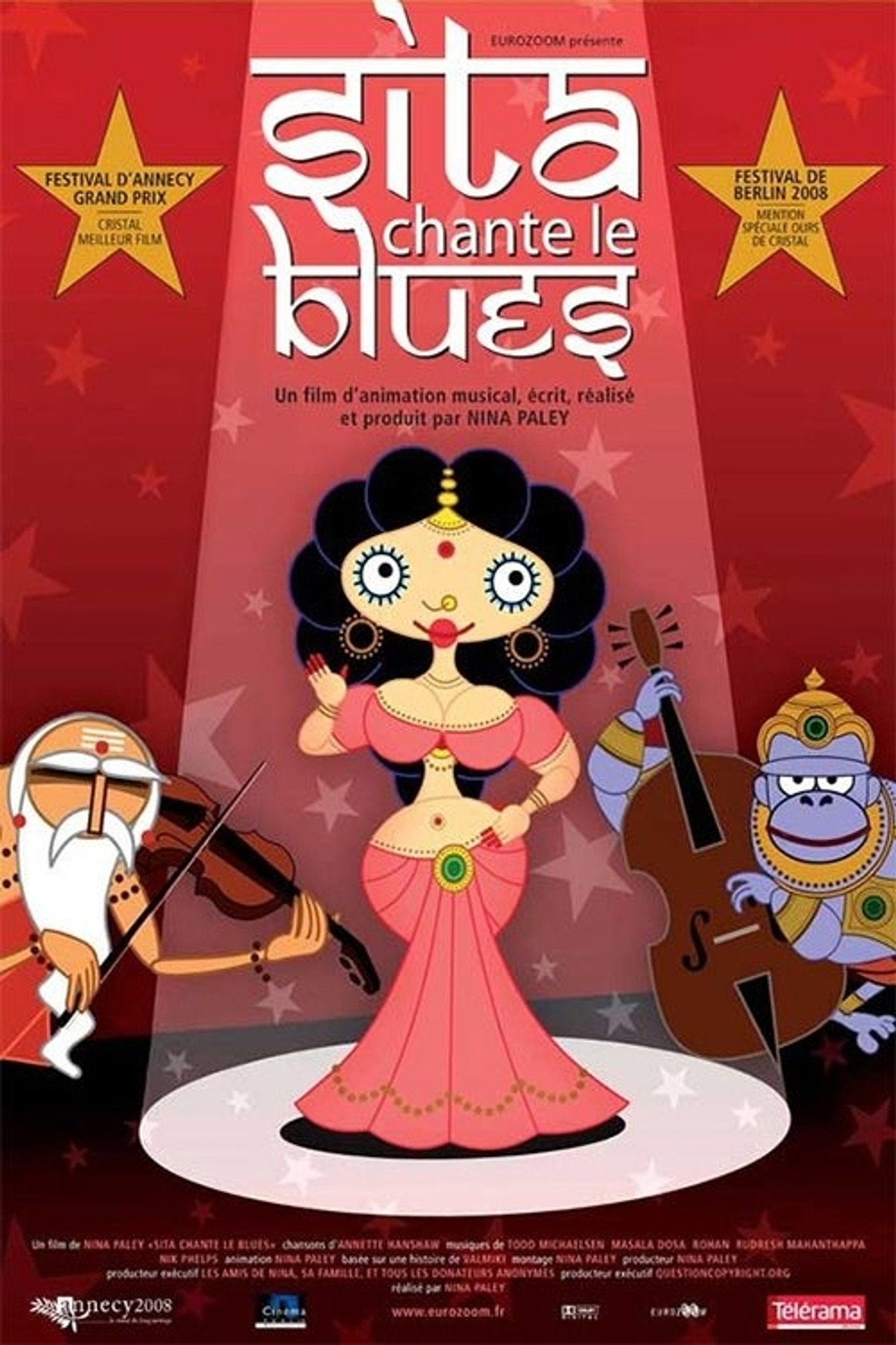 Sita chante le blues poster