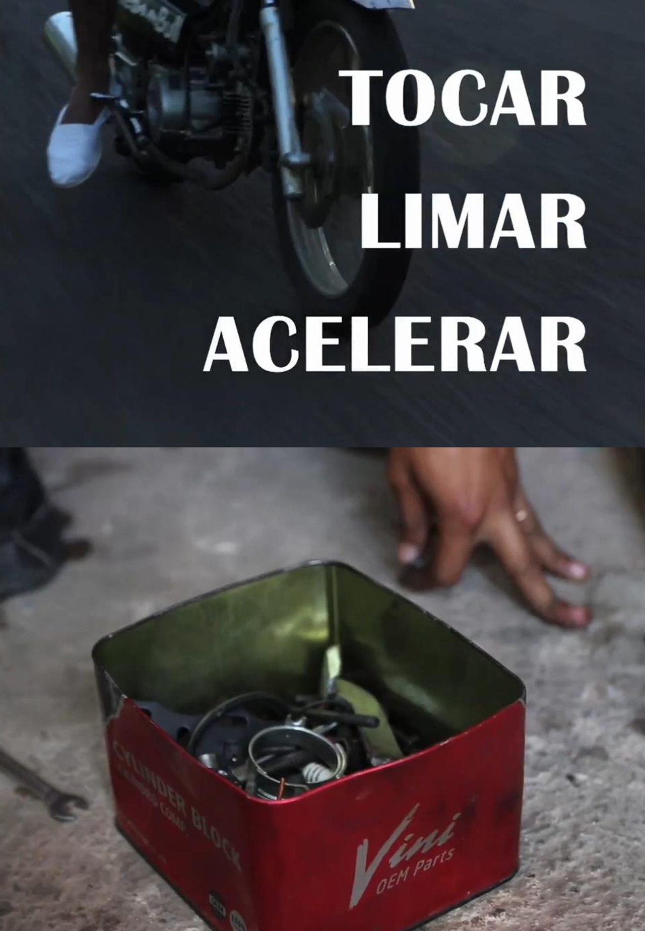 Tocar, limar, acelerar filmaffisch