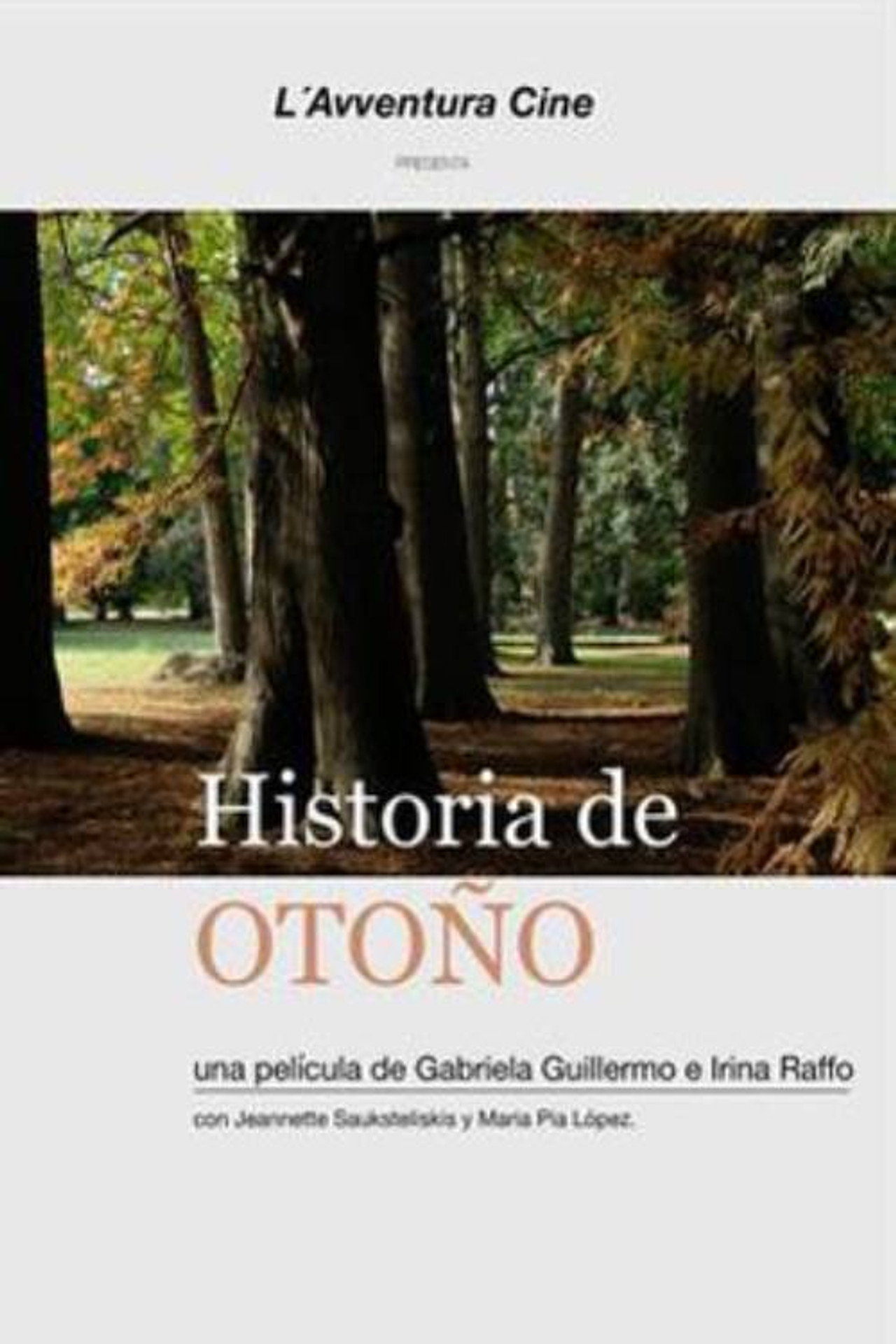 Historia de Otoño filmaffisch