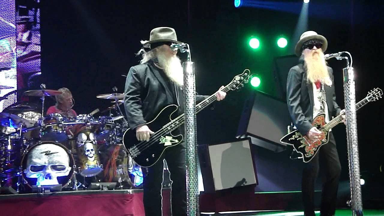 ZZ Top - Live from Texas background