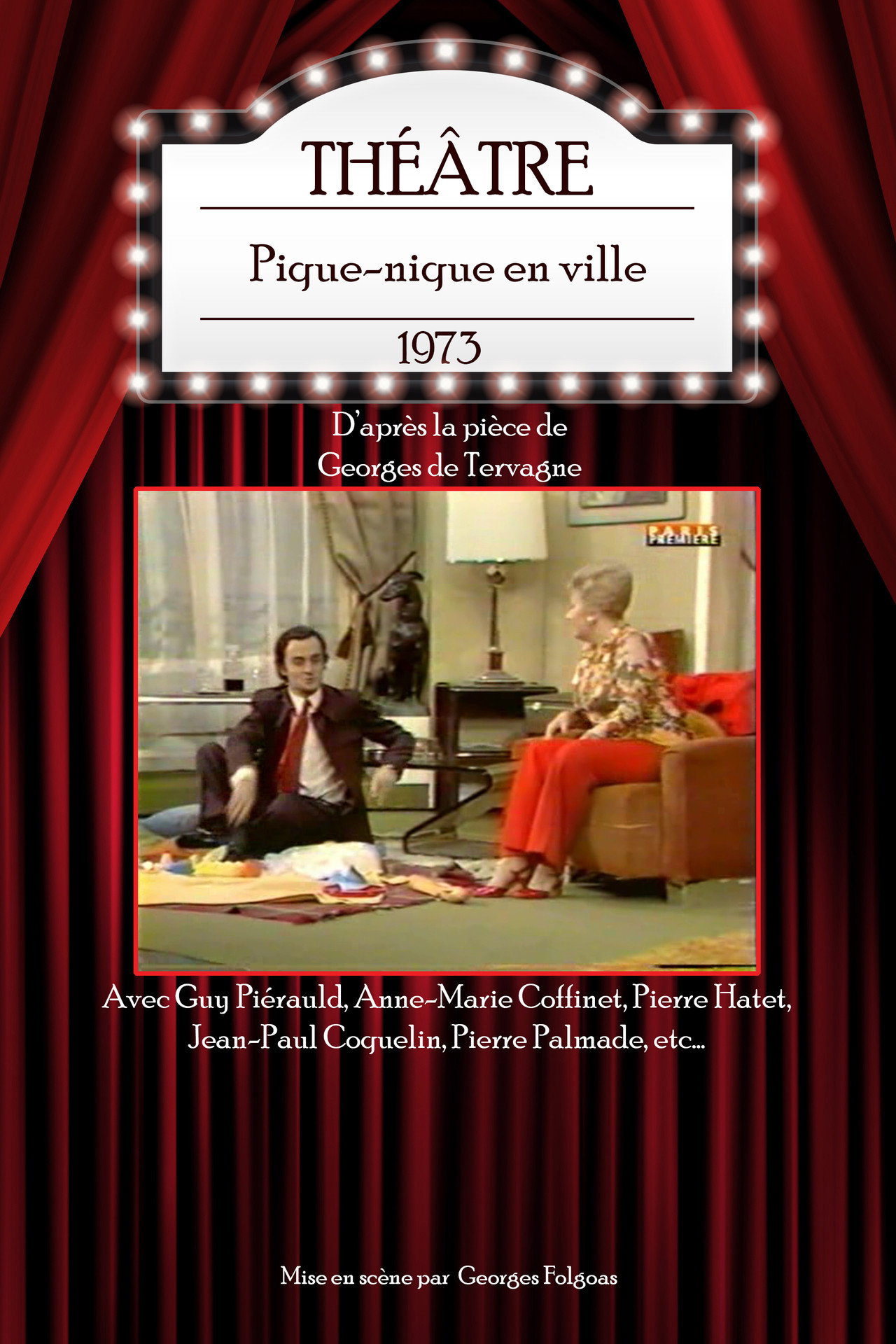 Pique-nique en ville Backdrop