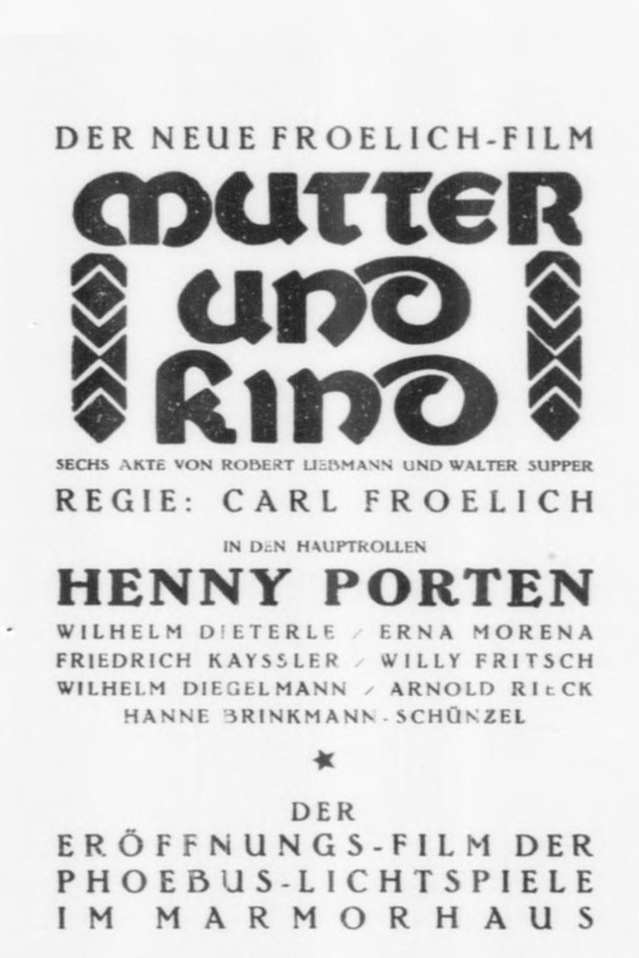 Mother and Child Backdrop