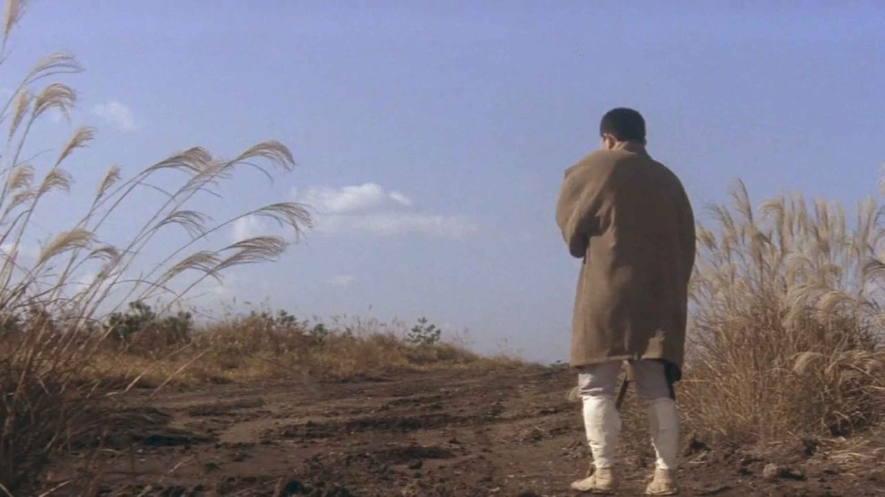 Scen från Zatoichi 5: Zatoichi's Fighting Journey