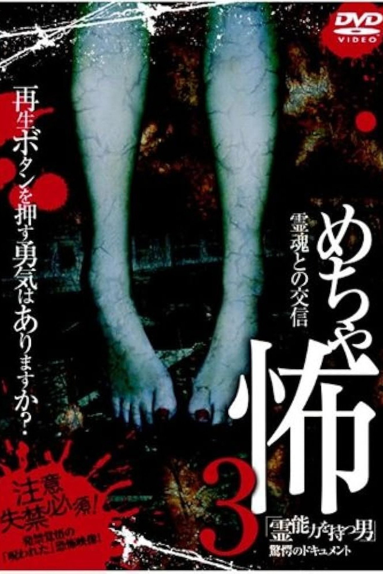 めちゃ怖３「霊能力を持つ男」驚愕のドキュメント filmaffisch