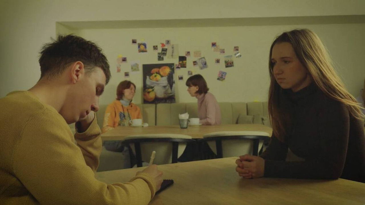 Under the Orange Peel backdrop