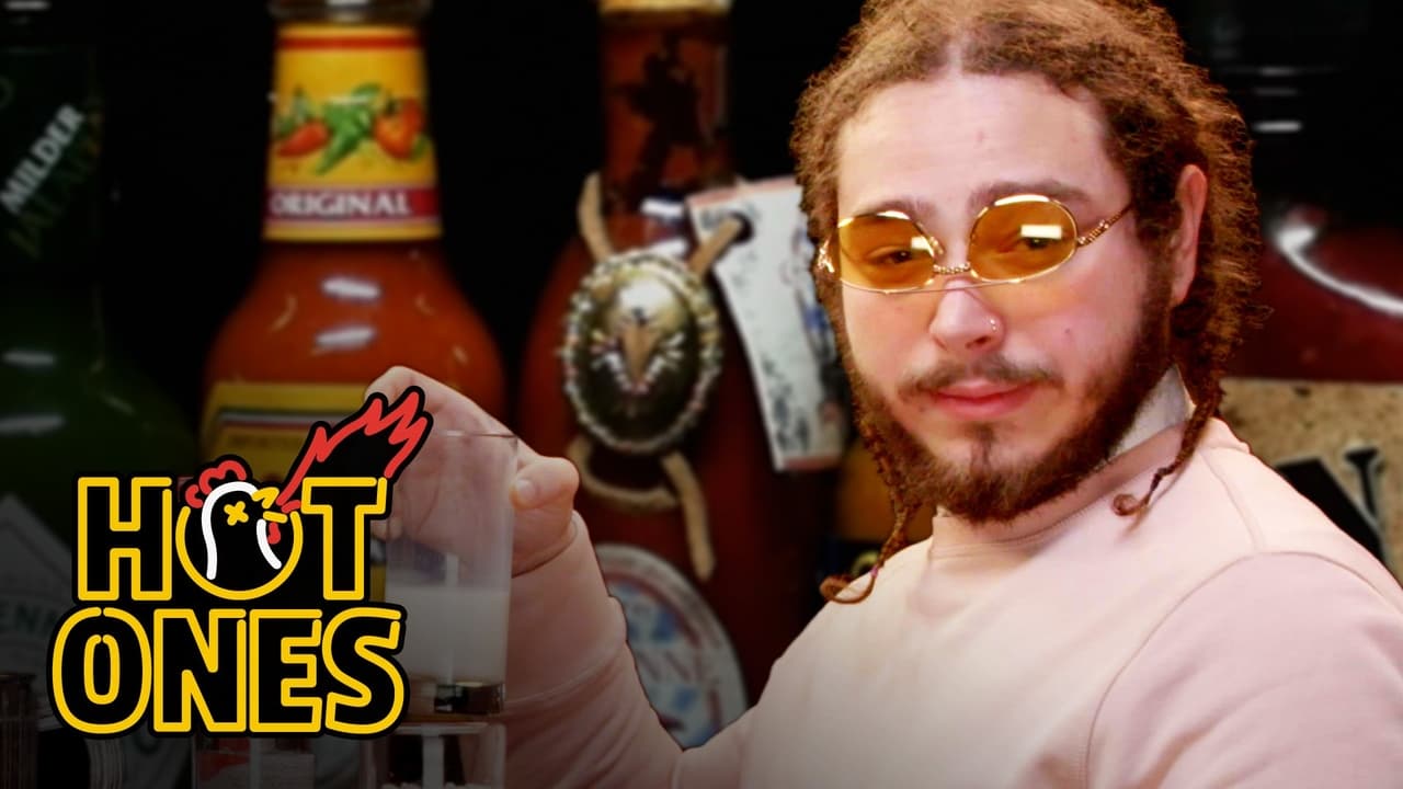 Hot Ones - Season 2 Episode 42 : Post Malone Sauces on Everyone While Eating Spicy Wings