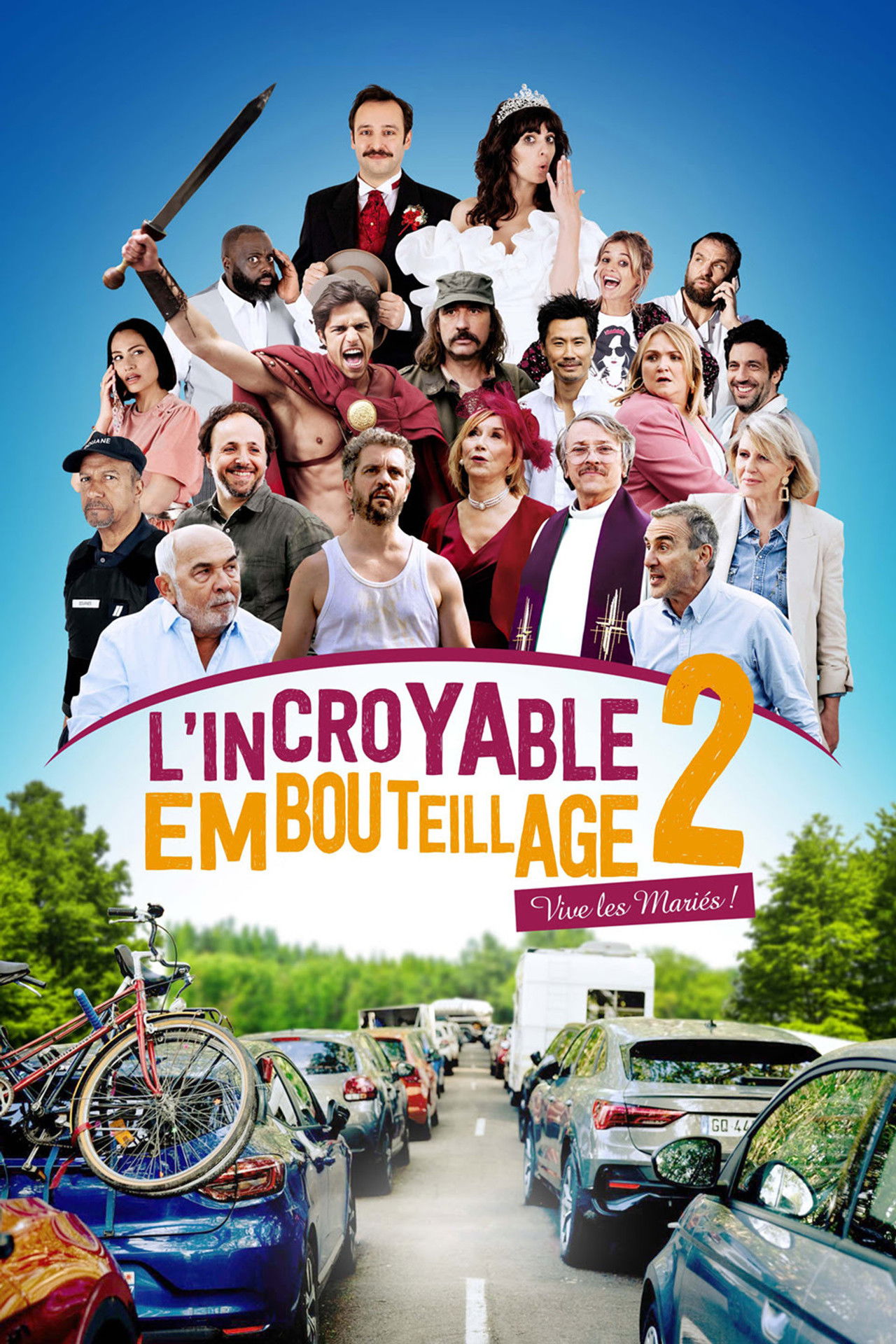 L'Incroyable Embouteillage 2: Vive les mariés ! Backdrop