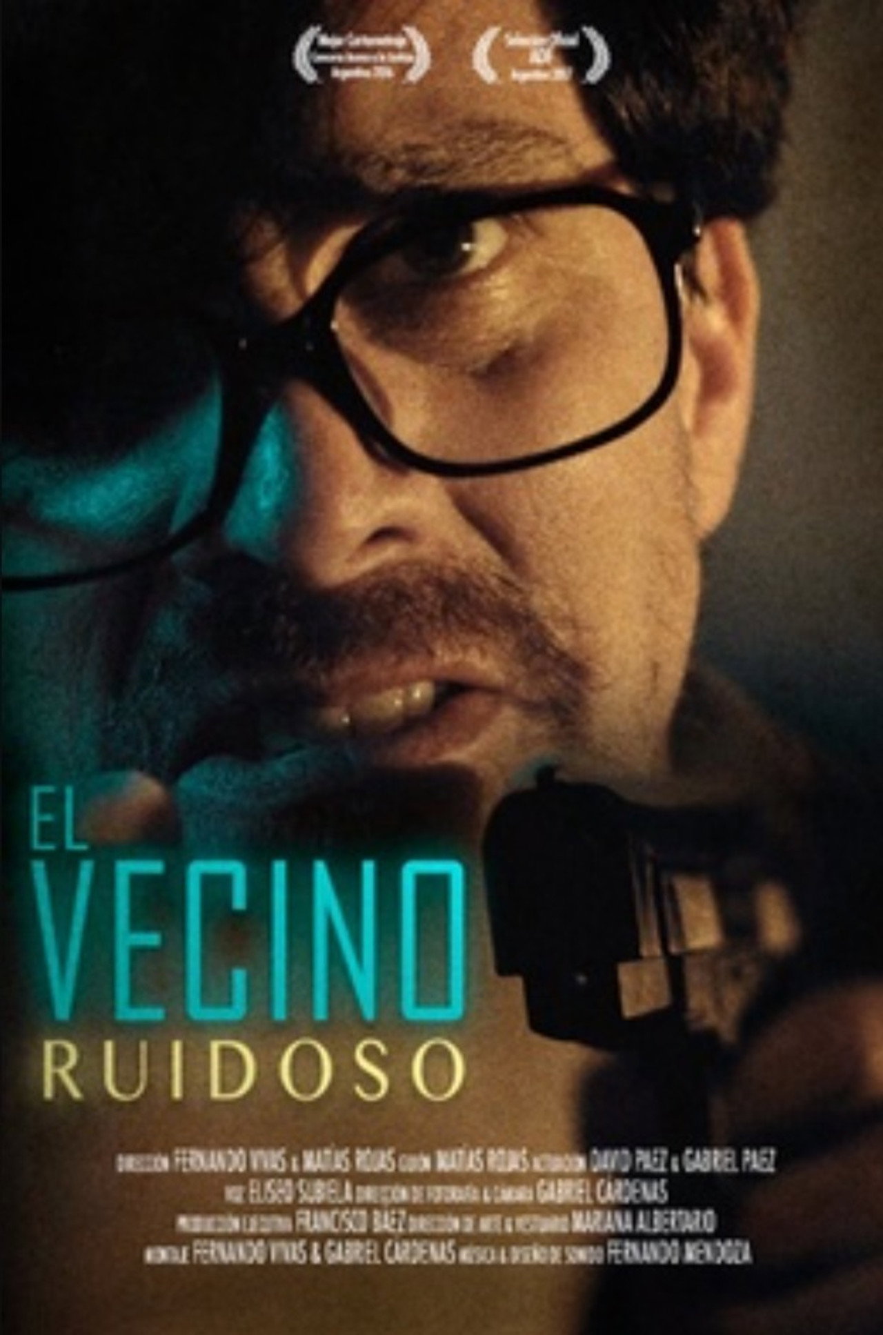 El vecino ruidoso filmaffisch
