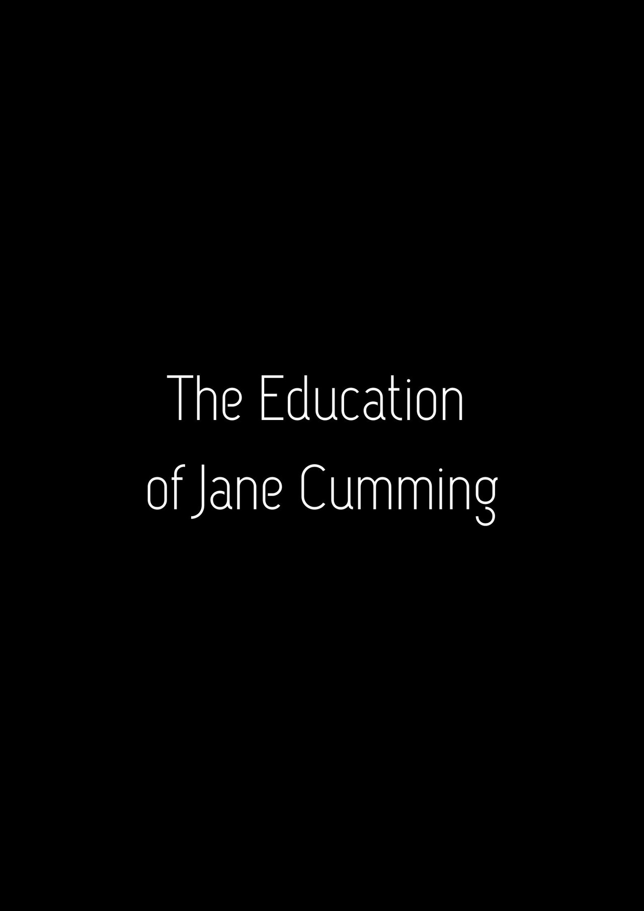 The Education of Jane Cumming Backdrop