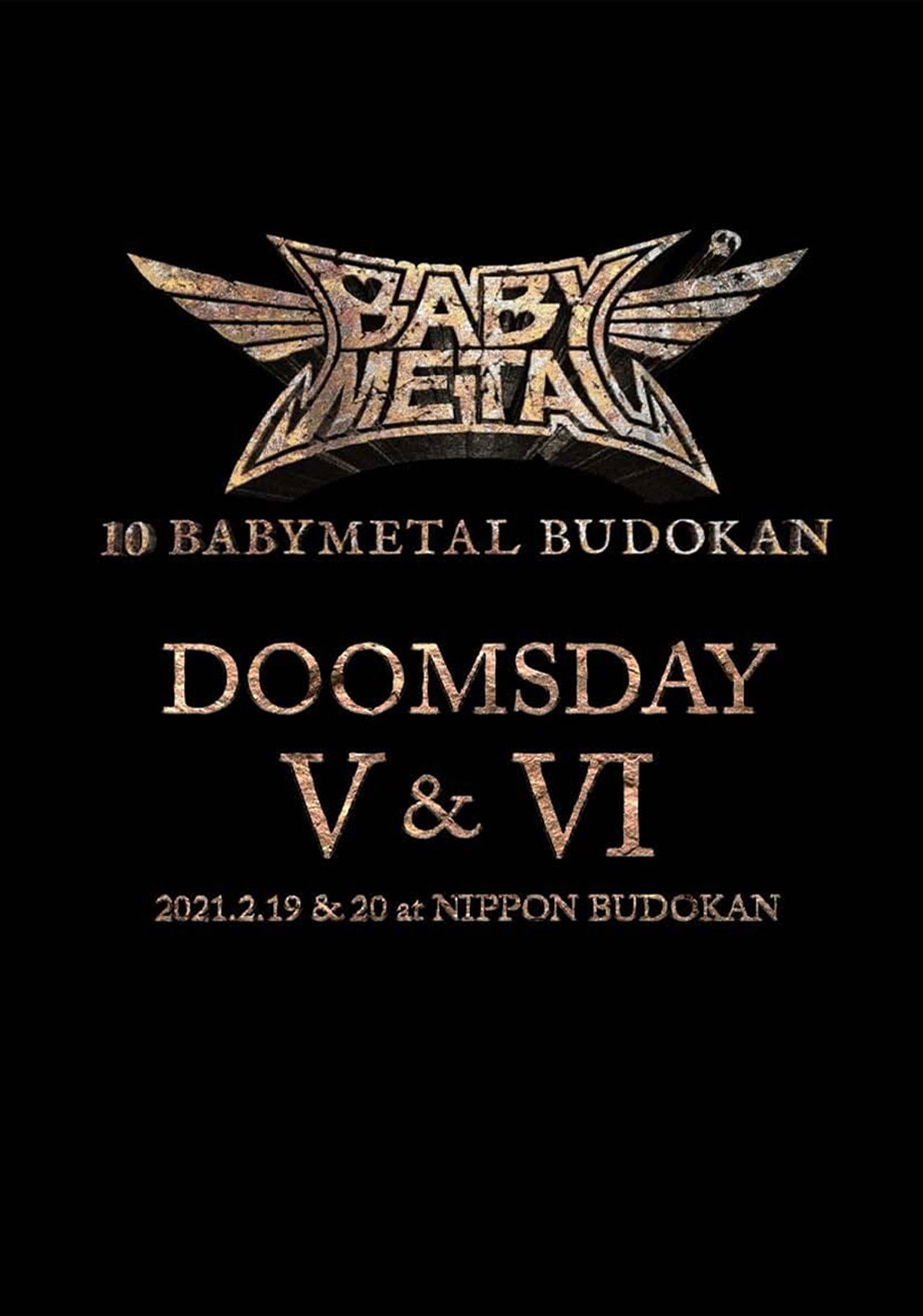 10 BABYMETAL BUDOKAN - DOOMSDAY V & VI Backdrop