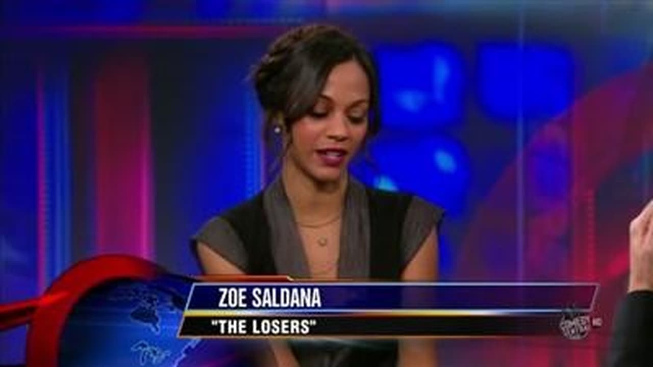 The Daily Show - Season 15 Episode 56 : Zoe Saldana