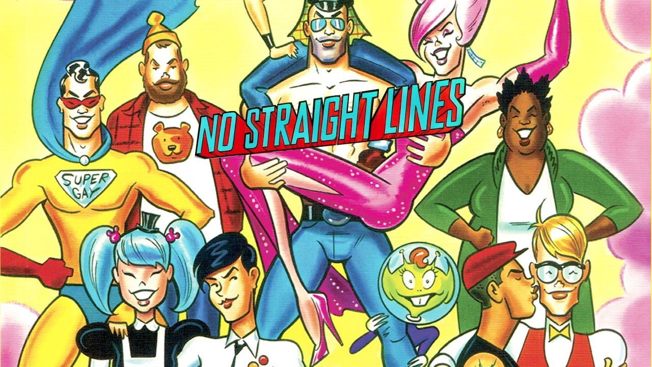 No Straight Lines: The Rise of Queer Comics backdrop
