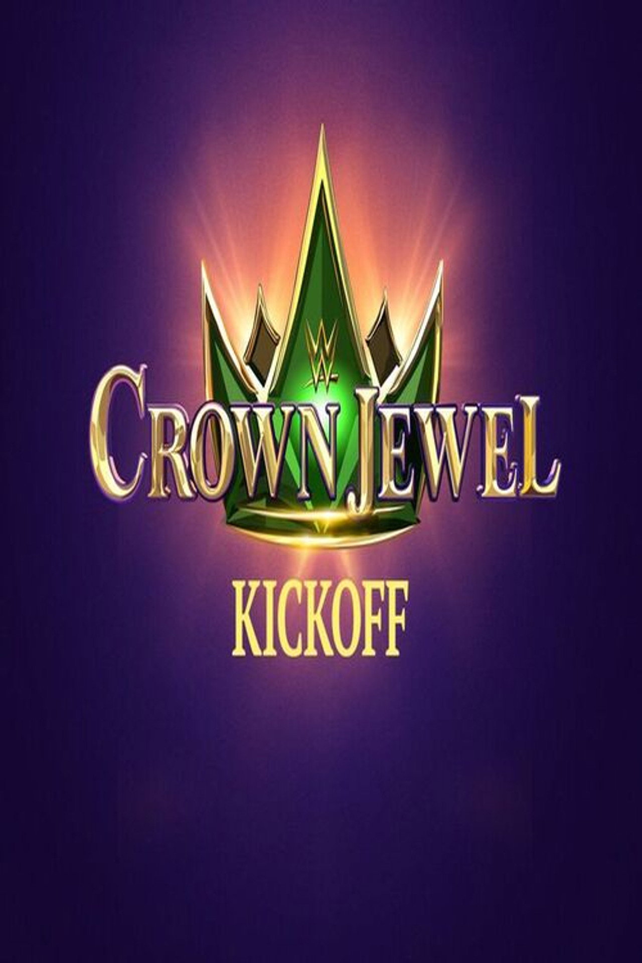 WWE Crown Jewel 2022 Kickoff Backdrop