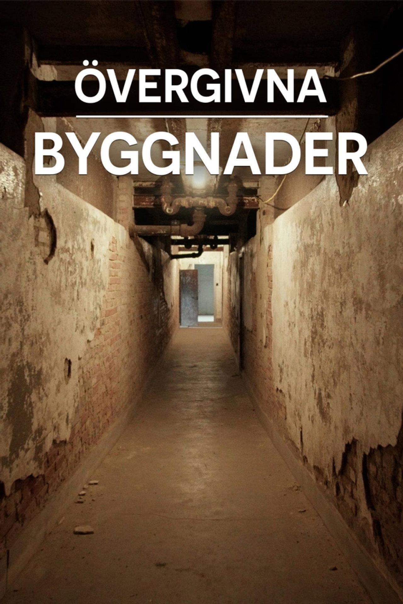 Övergivna byggnader affisch