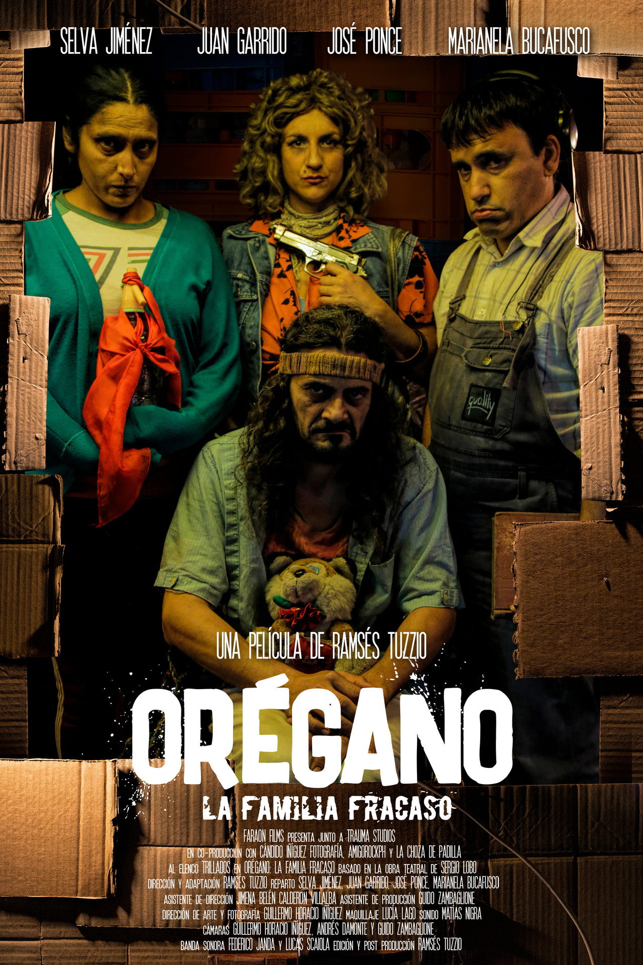 Orégano: La familia fracaso filmaffisch