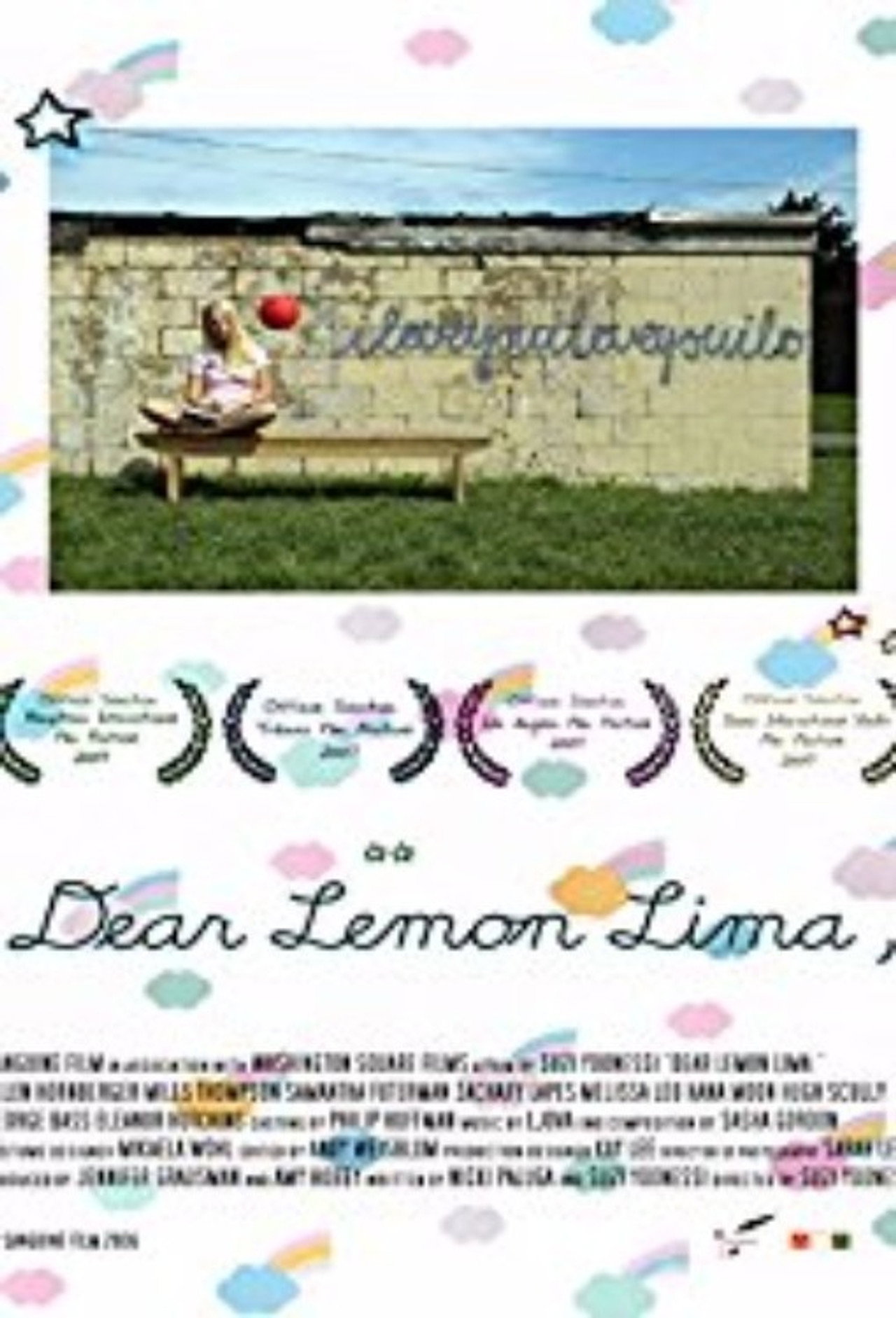 Dear Lemon Lima Backdrop