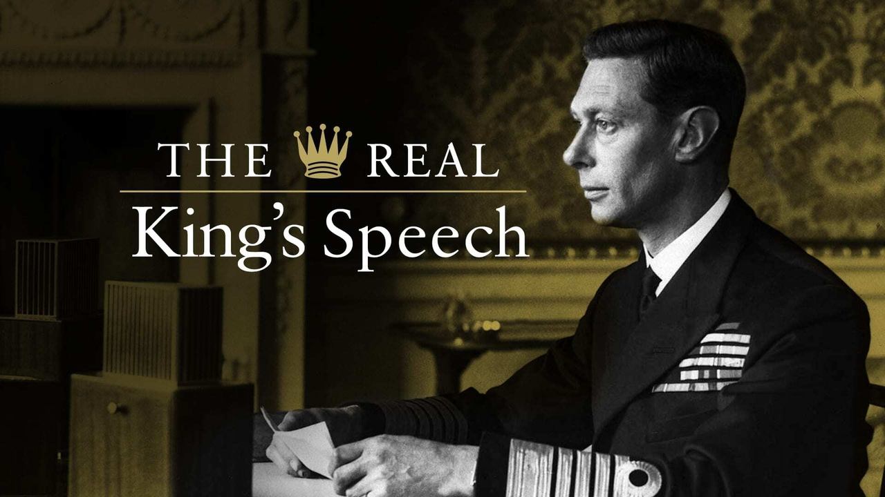 Scen från The Real King's Speech