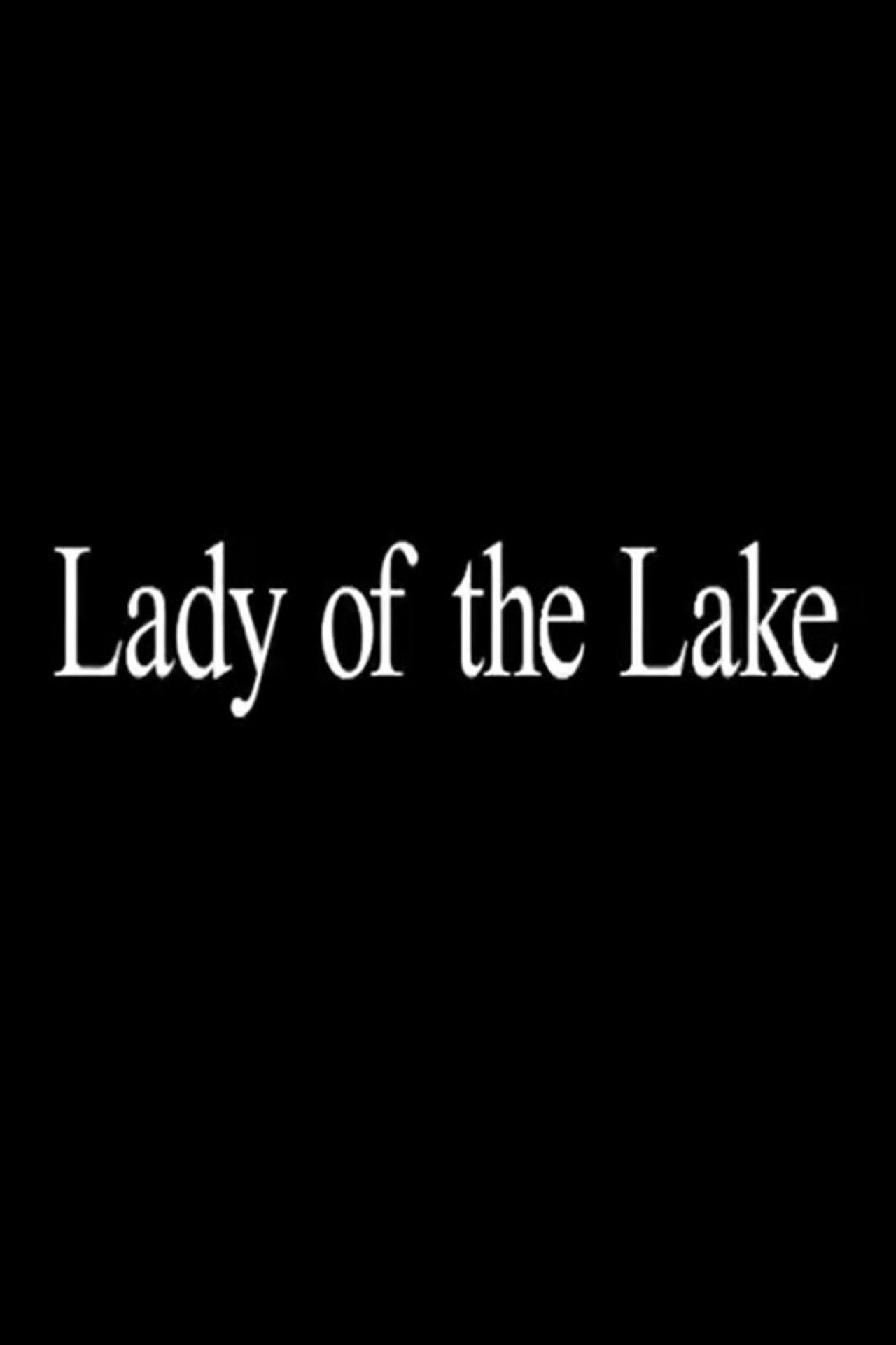 Lady of the Lake filmaffisch