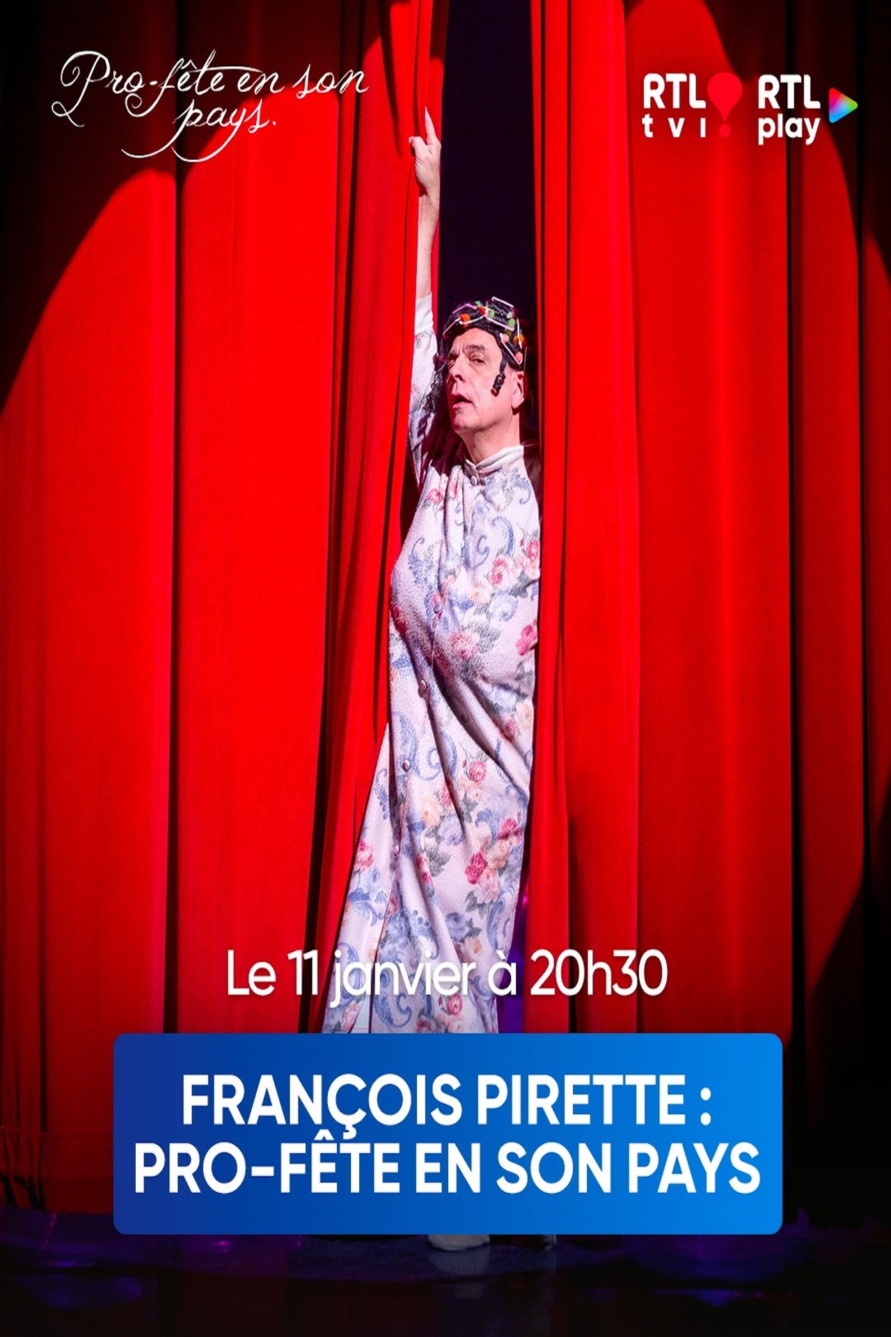 François Pirette : Pro-Fête en son pays Backdrop