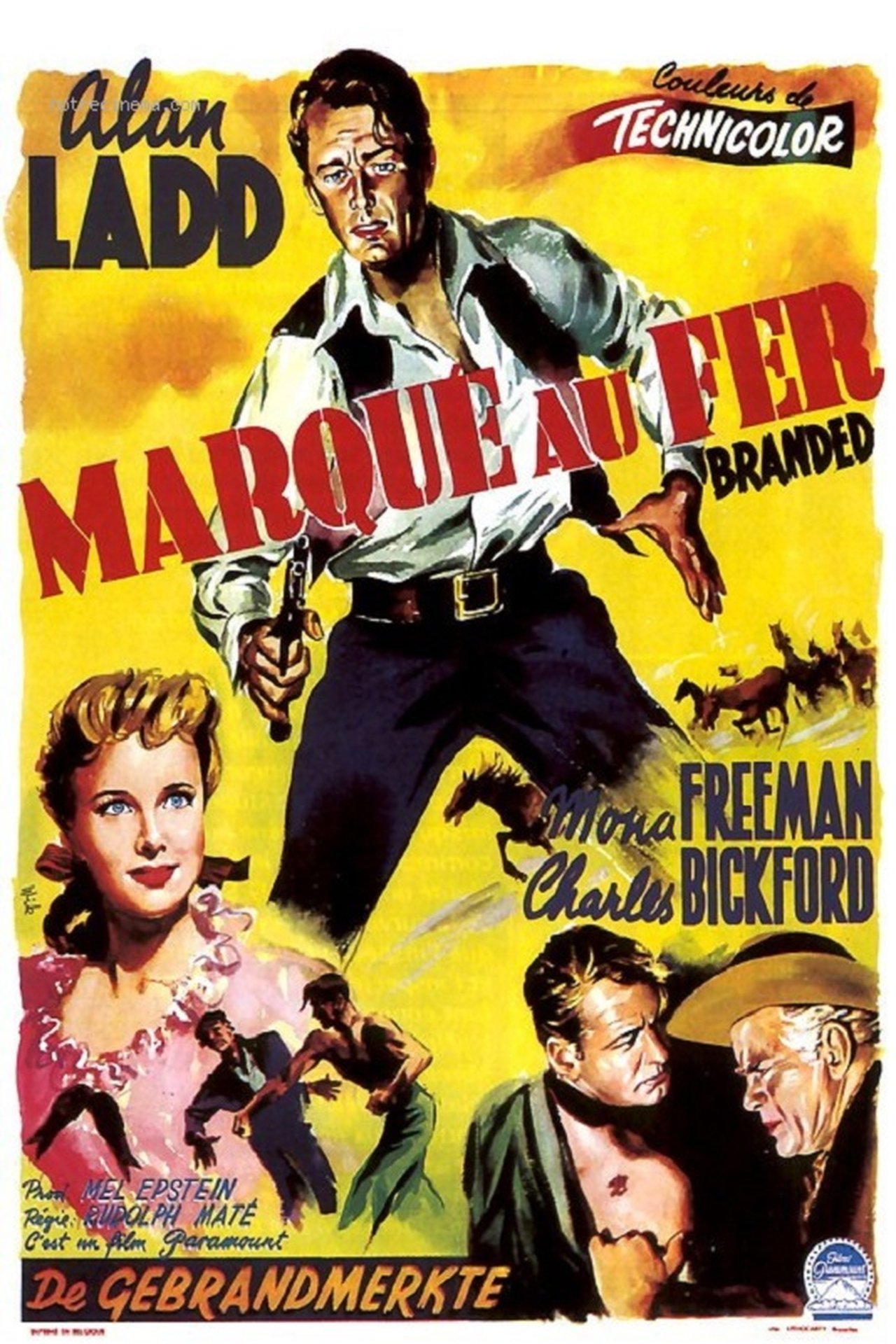 Marqué au fer poster