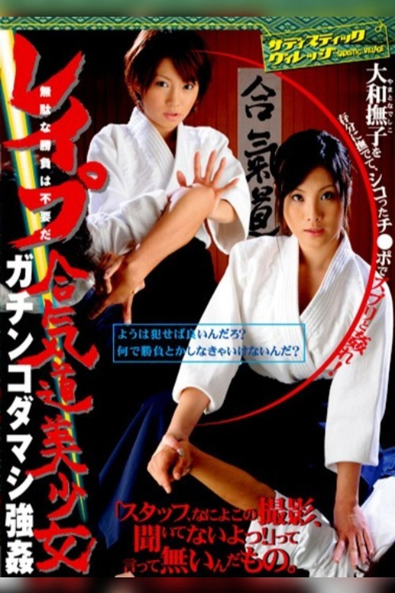レイプ!無駄な勝負は不要だ 合気道美少女ガチンコダマシ強姦 filmaffisch
