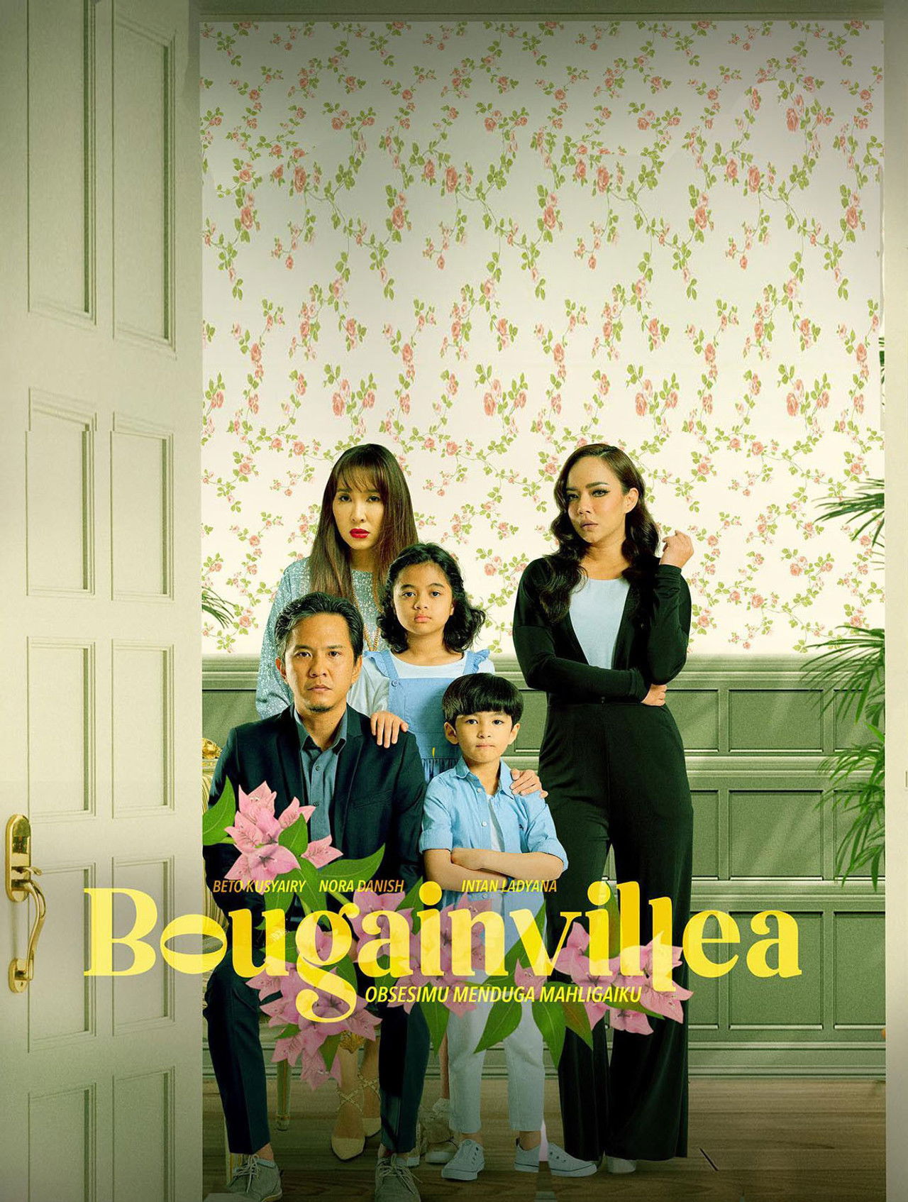 Bougainvillea backdrop