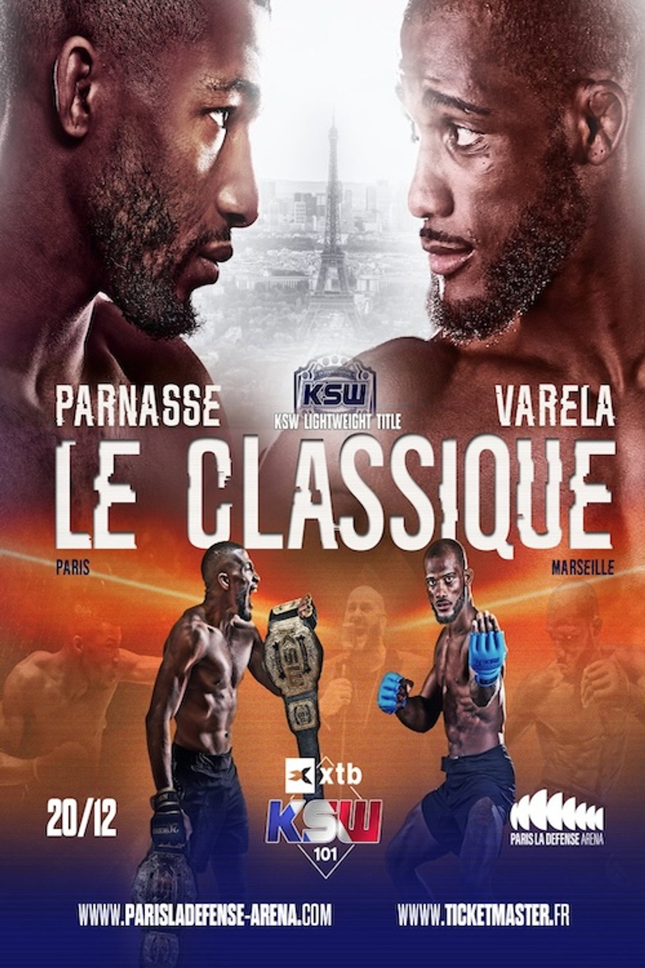 KSW 101: Le Classique - Parnasse vs. Varela filmaffisch