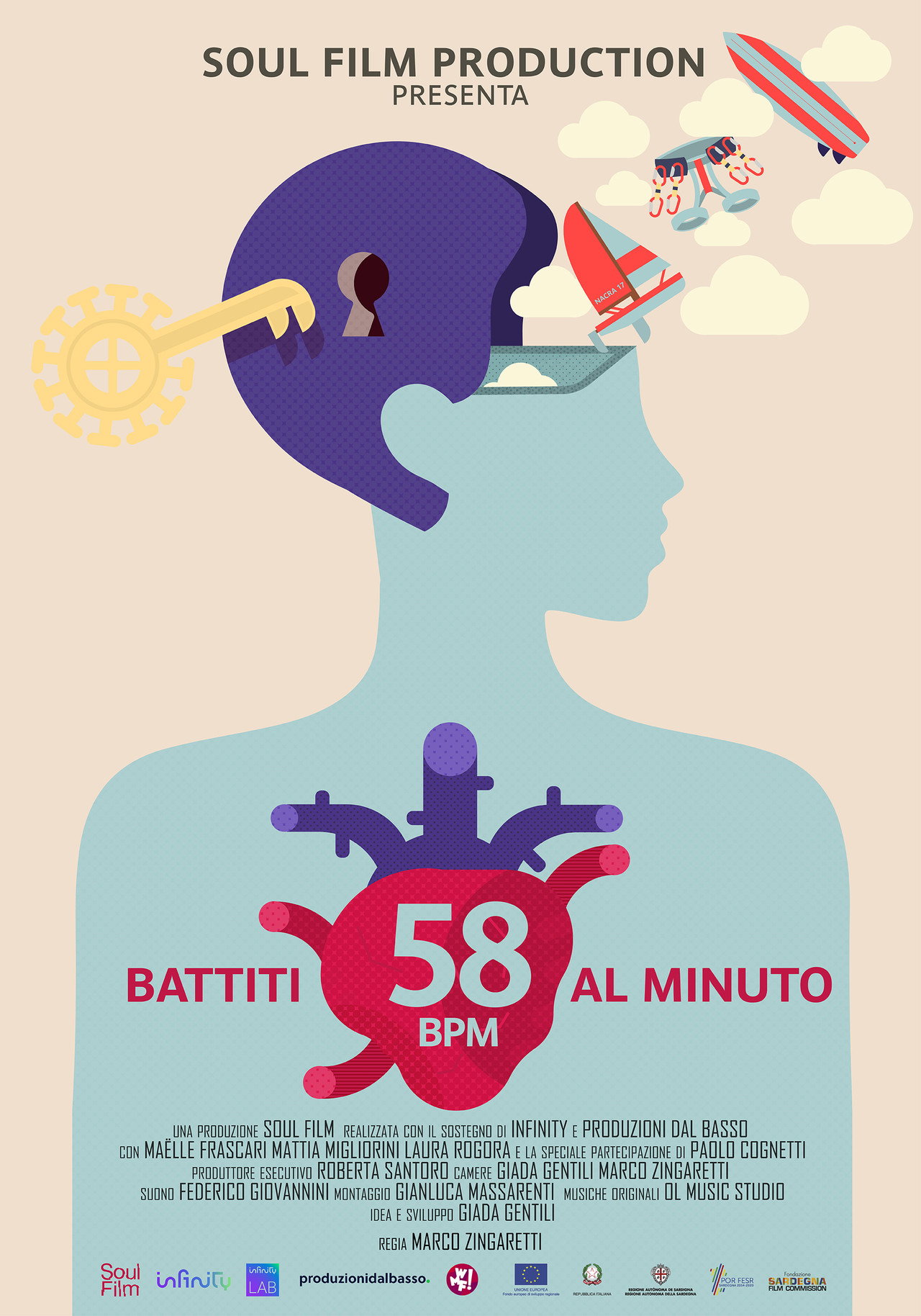 58BPM - Battiti al minuto filmaffisch