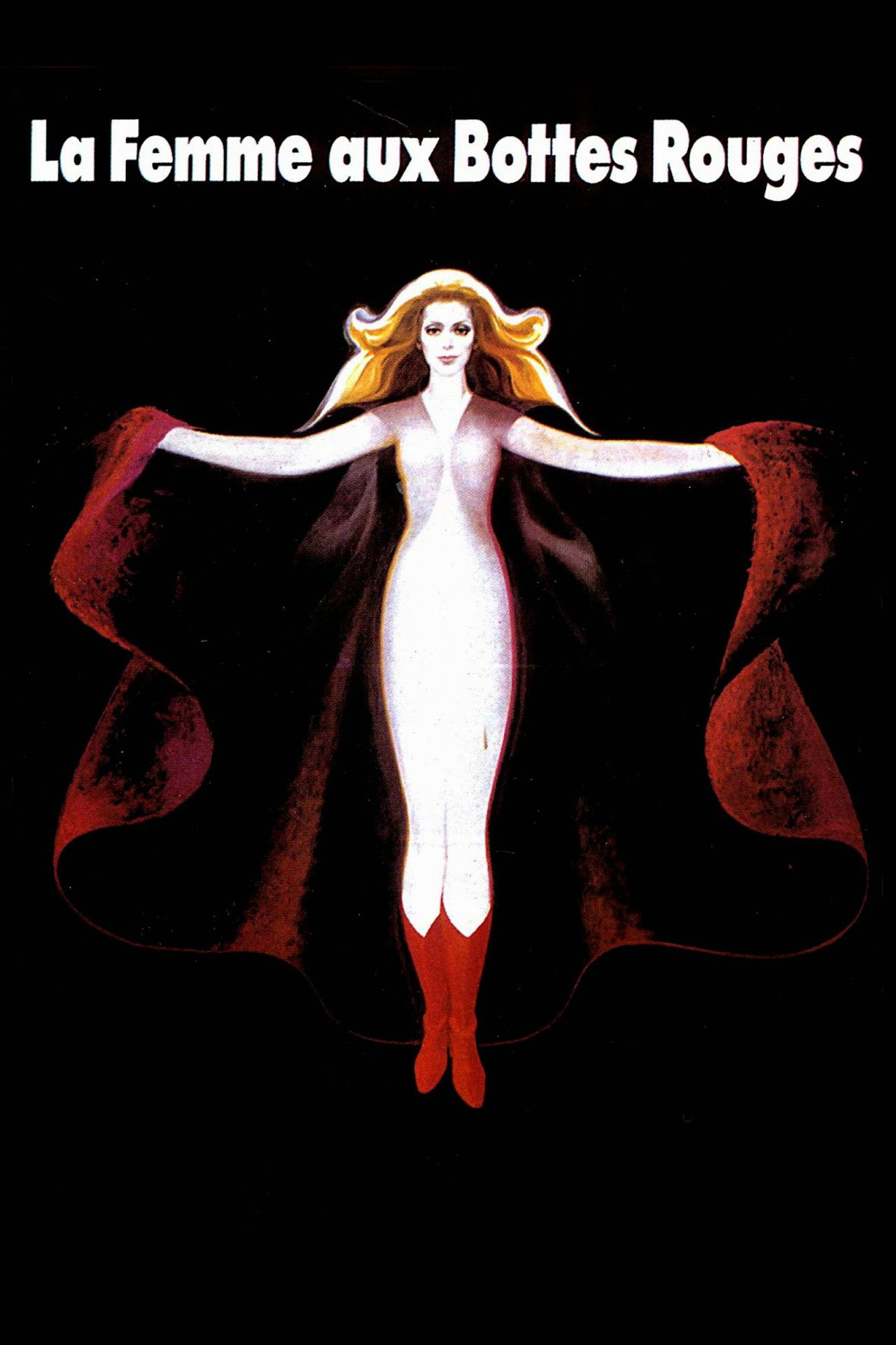 La Femme aux bottes rouges filmaffisch