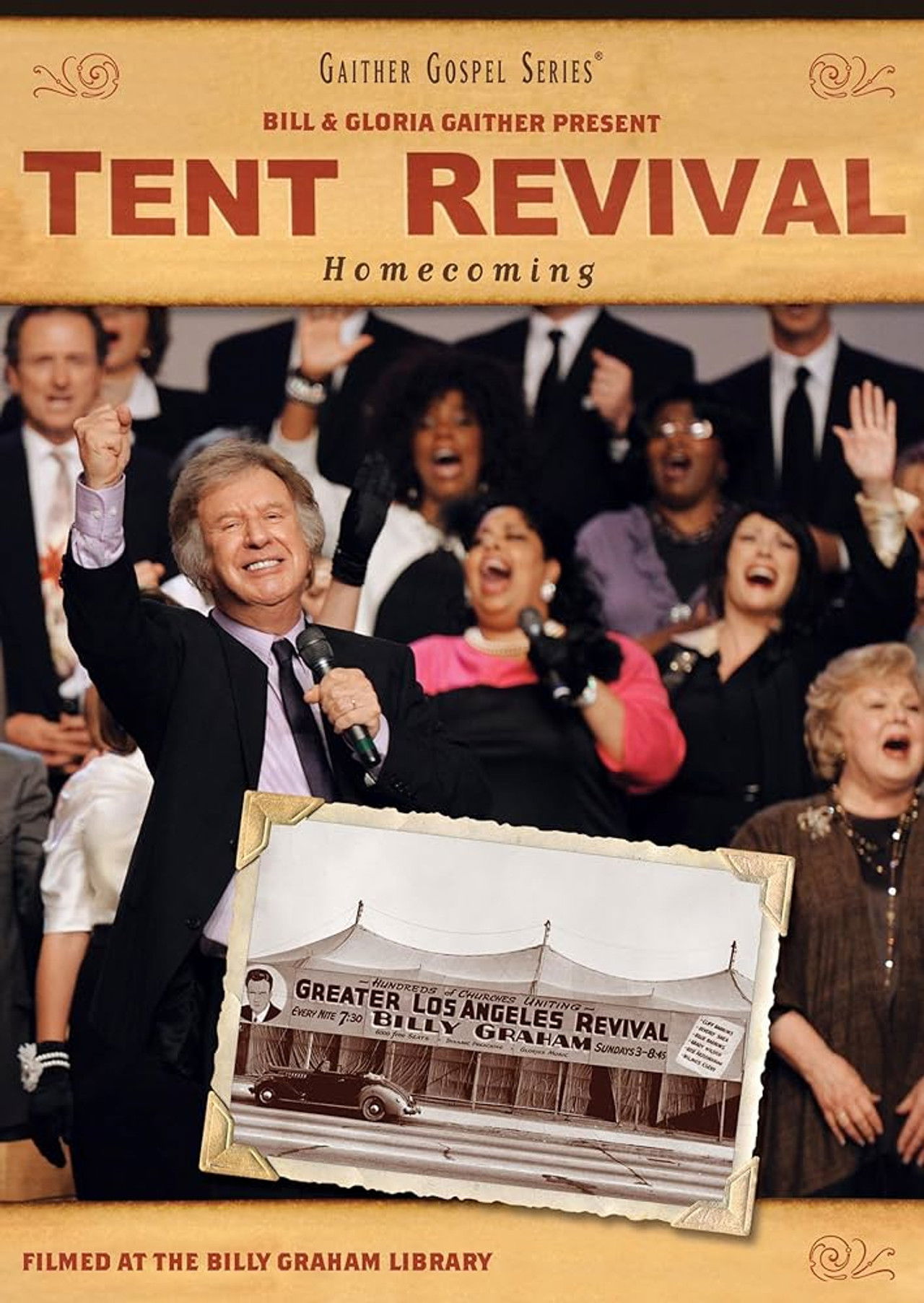 Gaither Gospel Series Tent Revival Backdrop