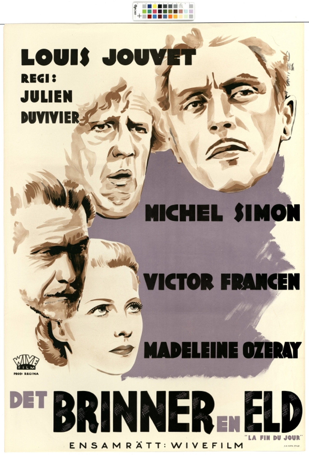 La Fin du jour filmaffisch