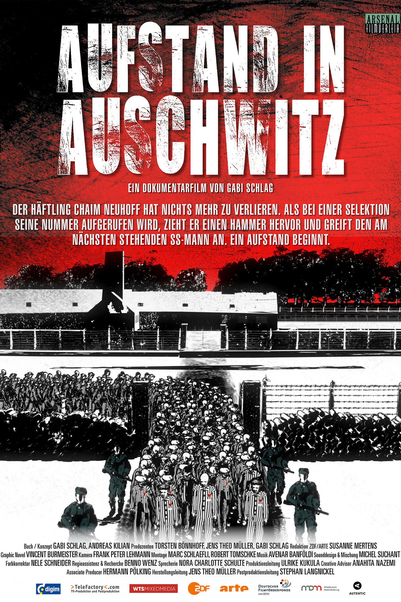 Aufstand in Auschwitz filmaffisch