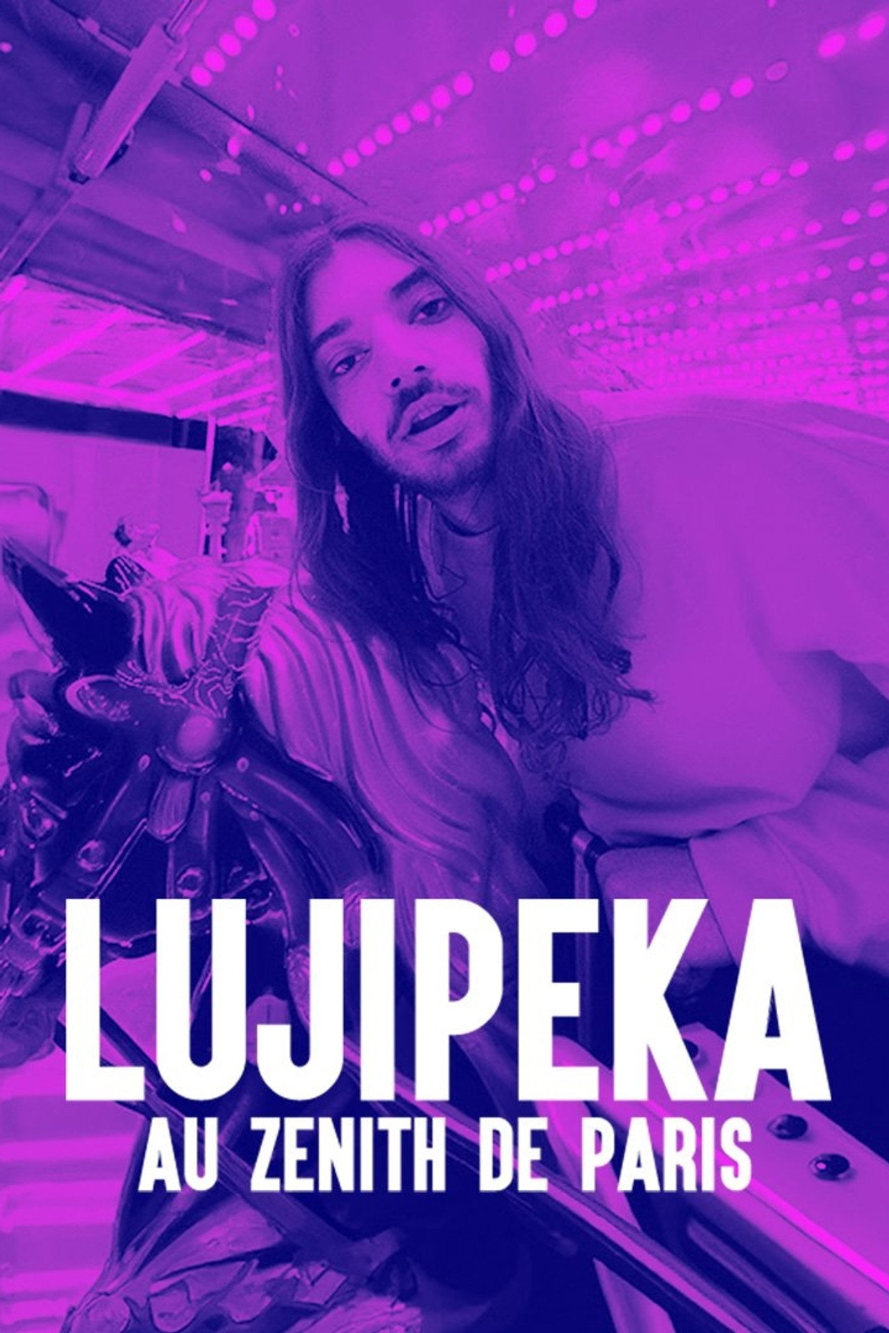 Lujipeka au Zénith de Paris Backdrop