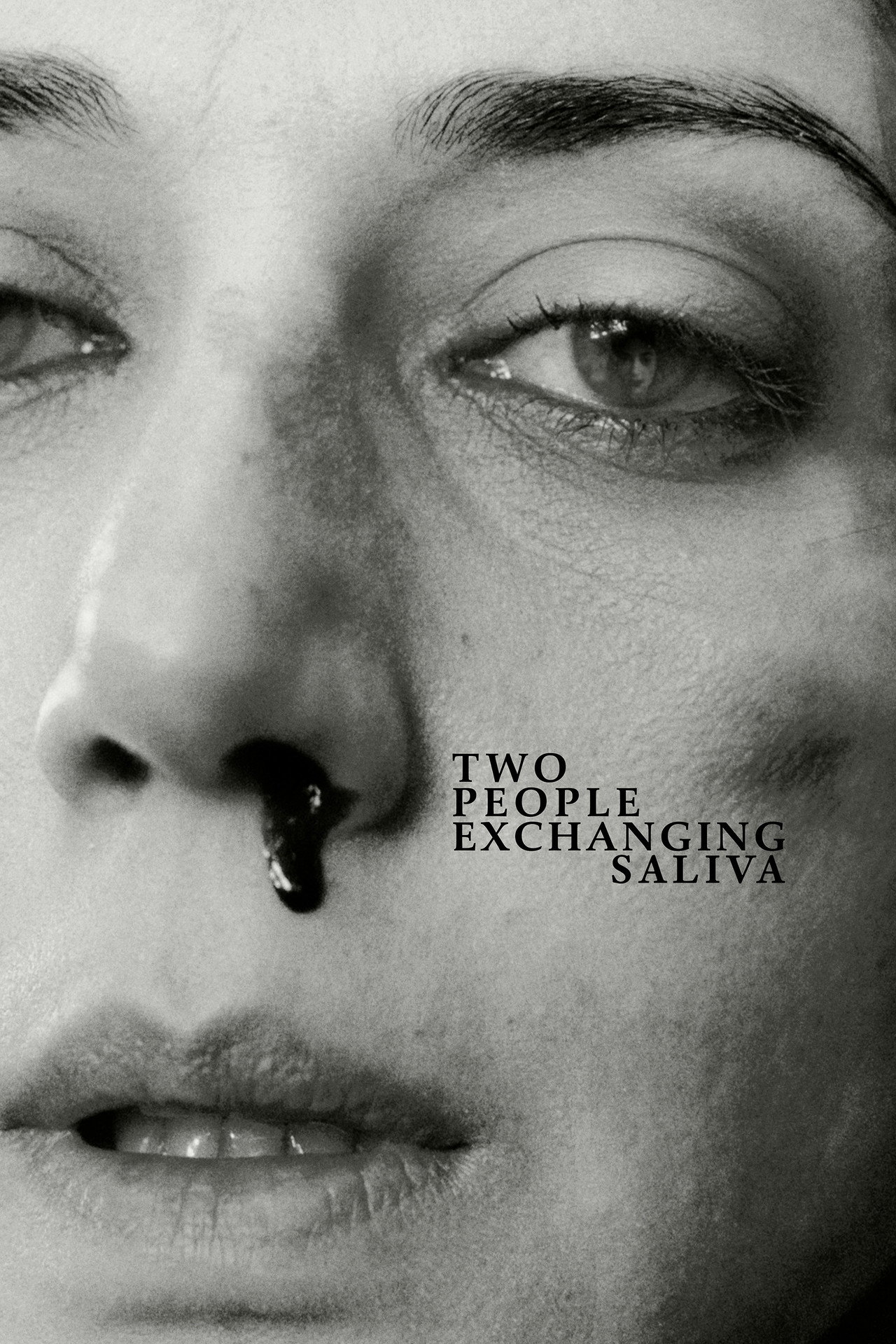 Two People Exchanging Saliva poster