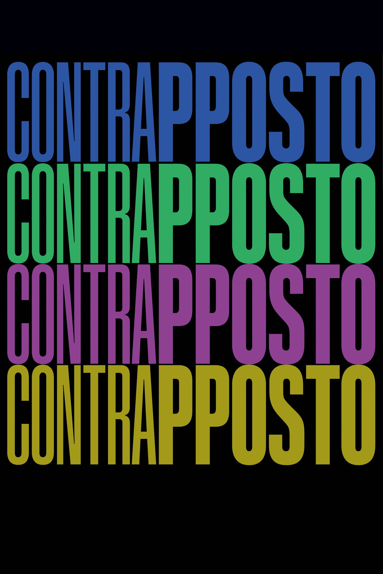 CONTRAPPOSTO poster