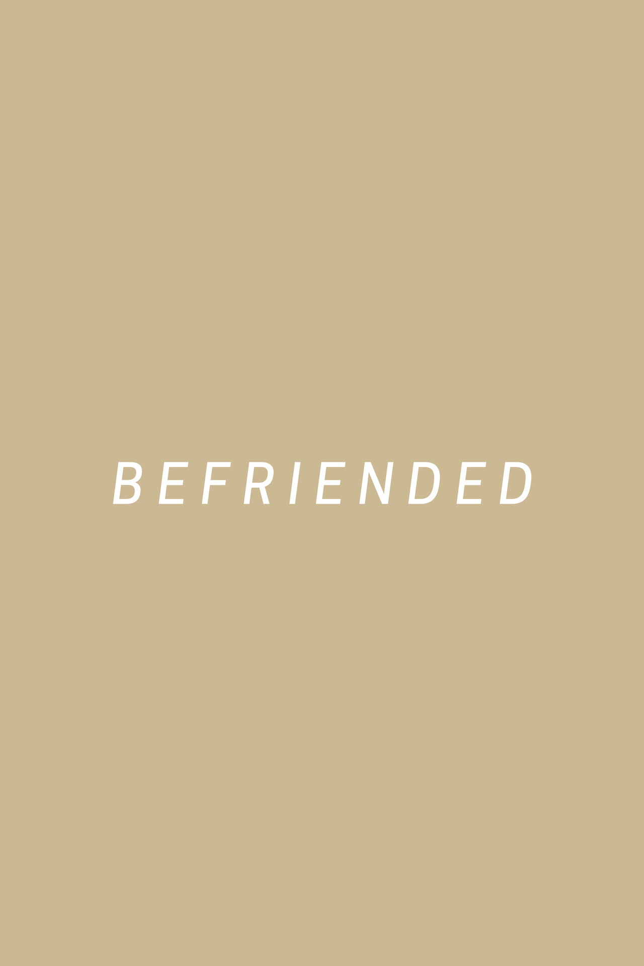 Befriended filmaffisch