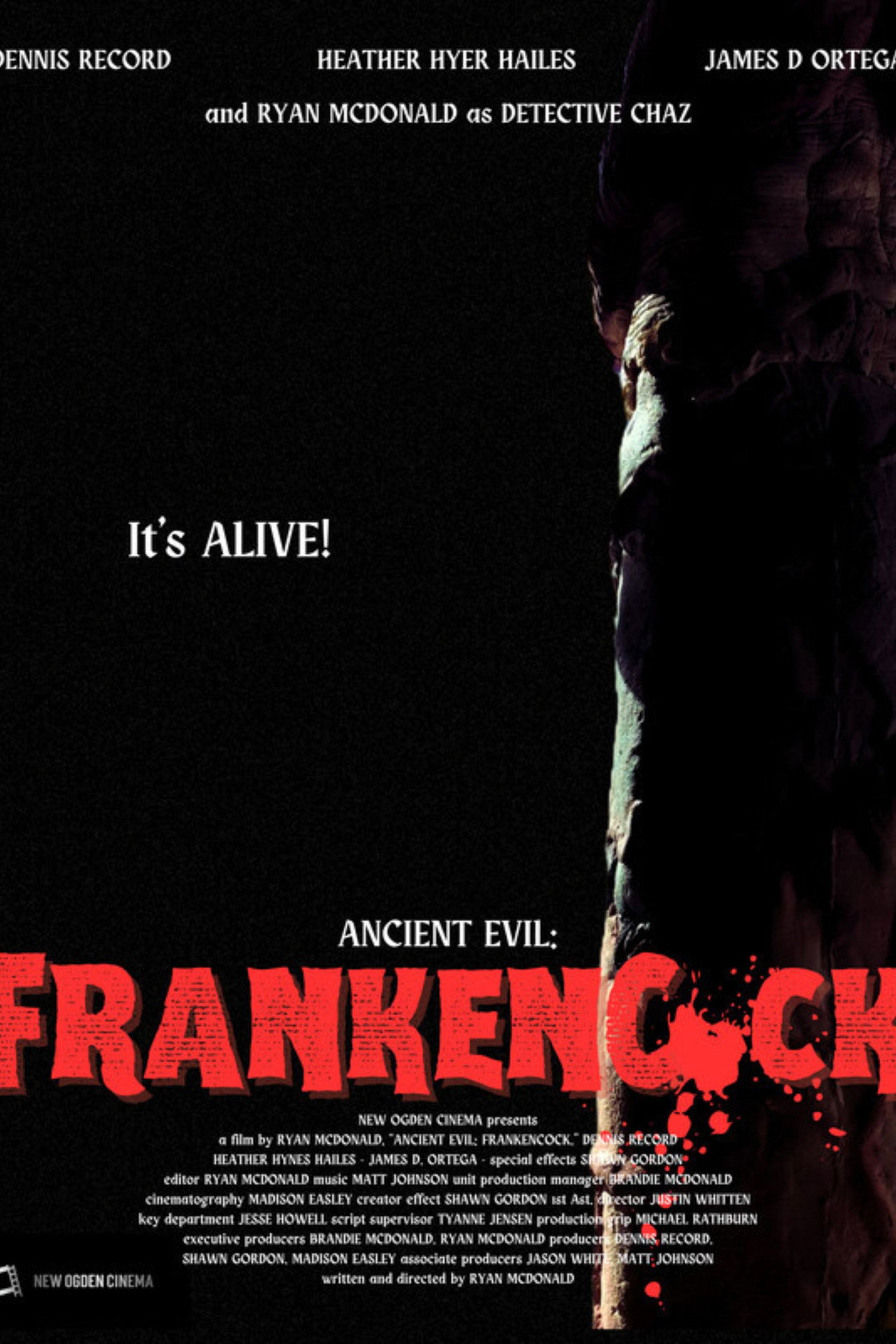 Ancient Evil: FrankenCock Backdrop