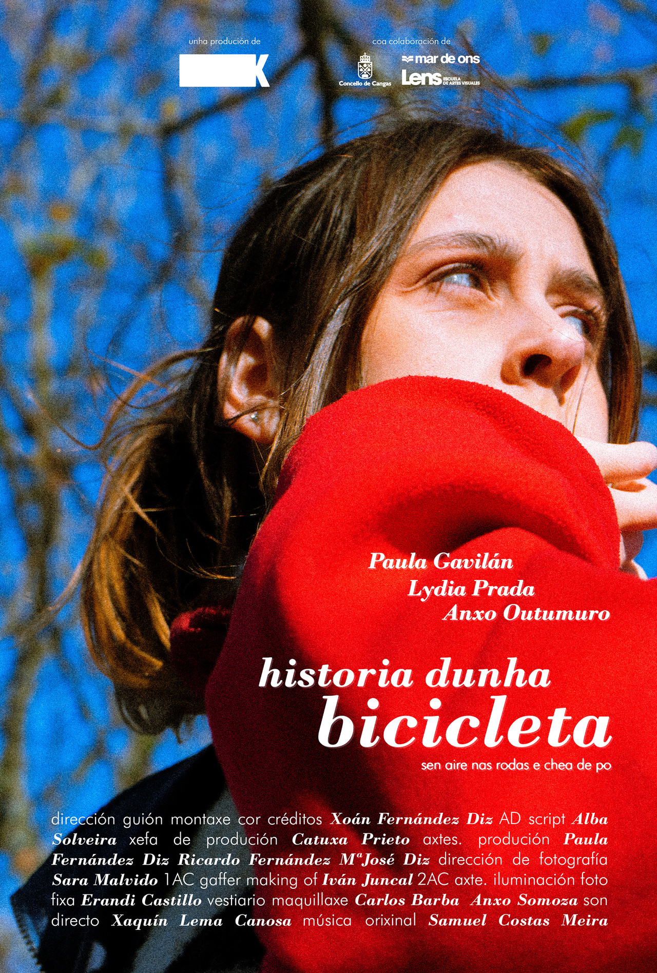 Historia dunha bicicleta (sen aire nas rodas e chea de po) filmaffisch